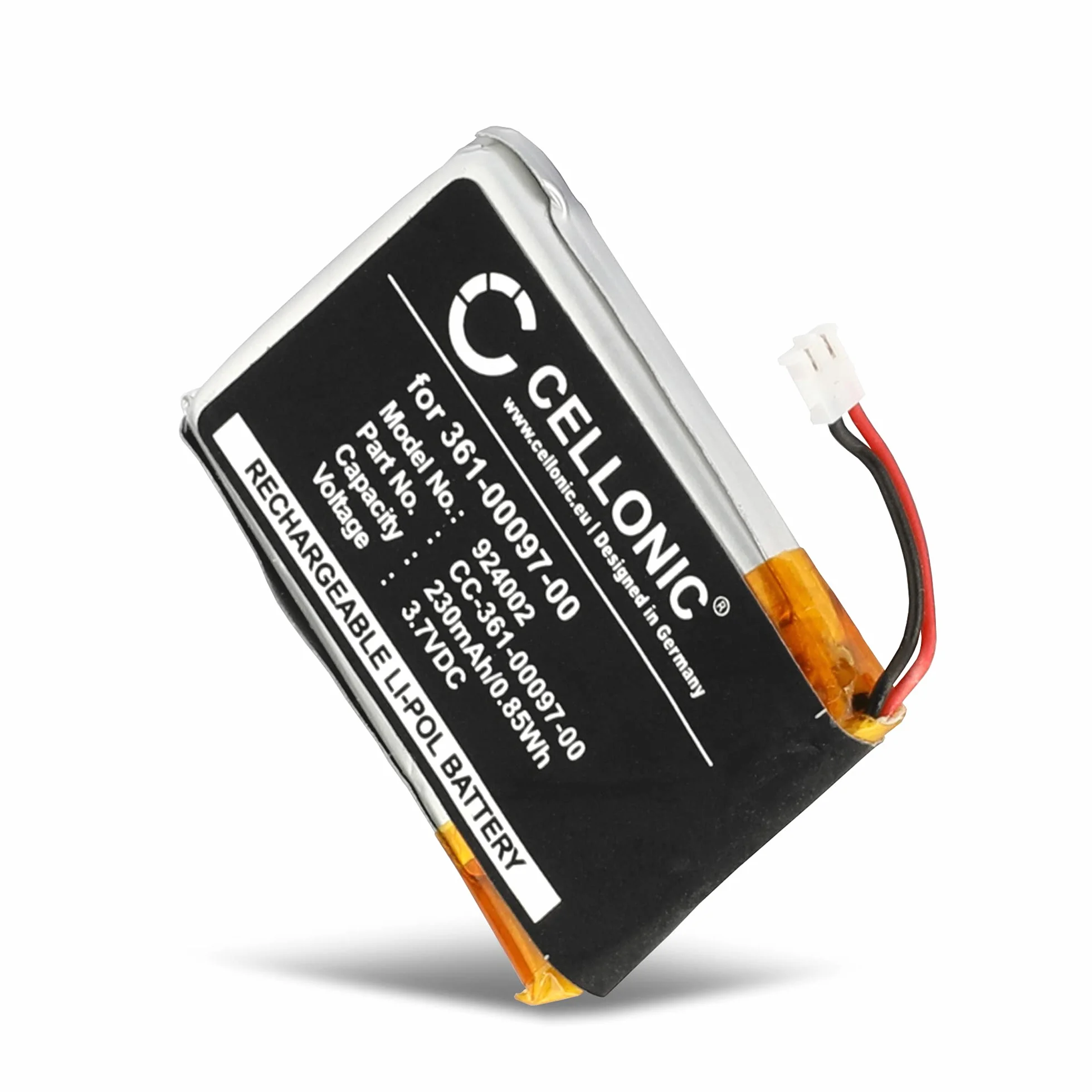 CELLONIC® Akumulator kompatybilny z Garmin Approach S60 Fenix 5 Fenix 5X 230 mAh