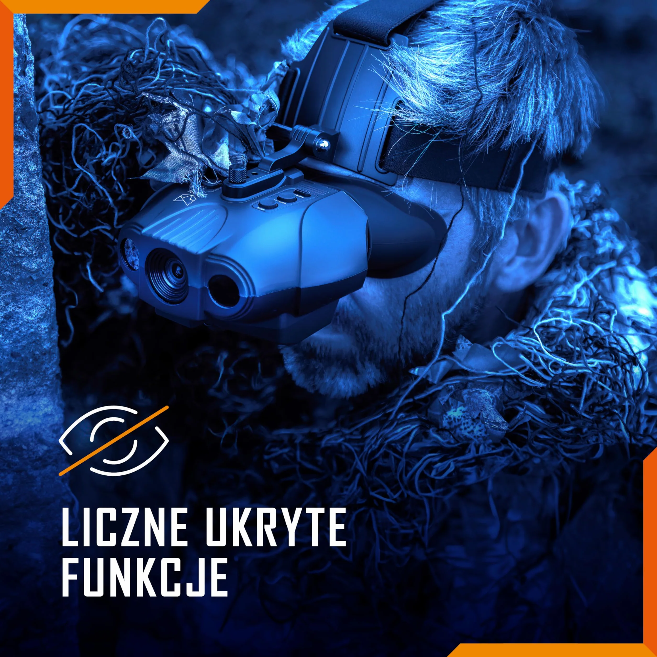 Nightfox Swift 2 Pro Gogle noktowizyjne cyfrowe HD 1080P z podczerwienią