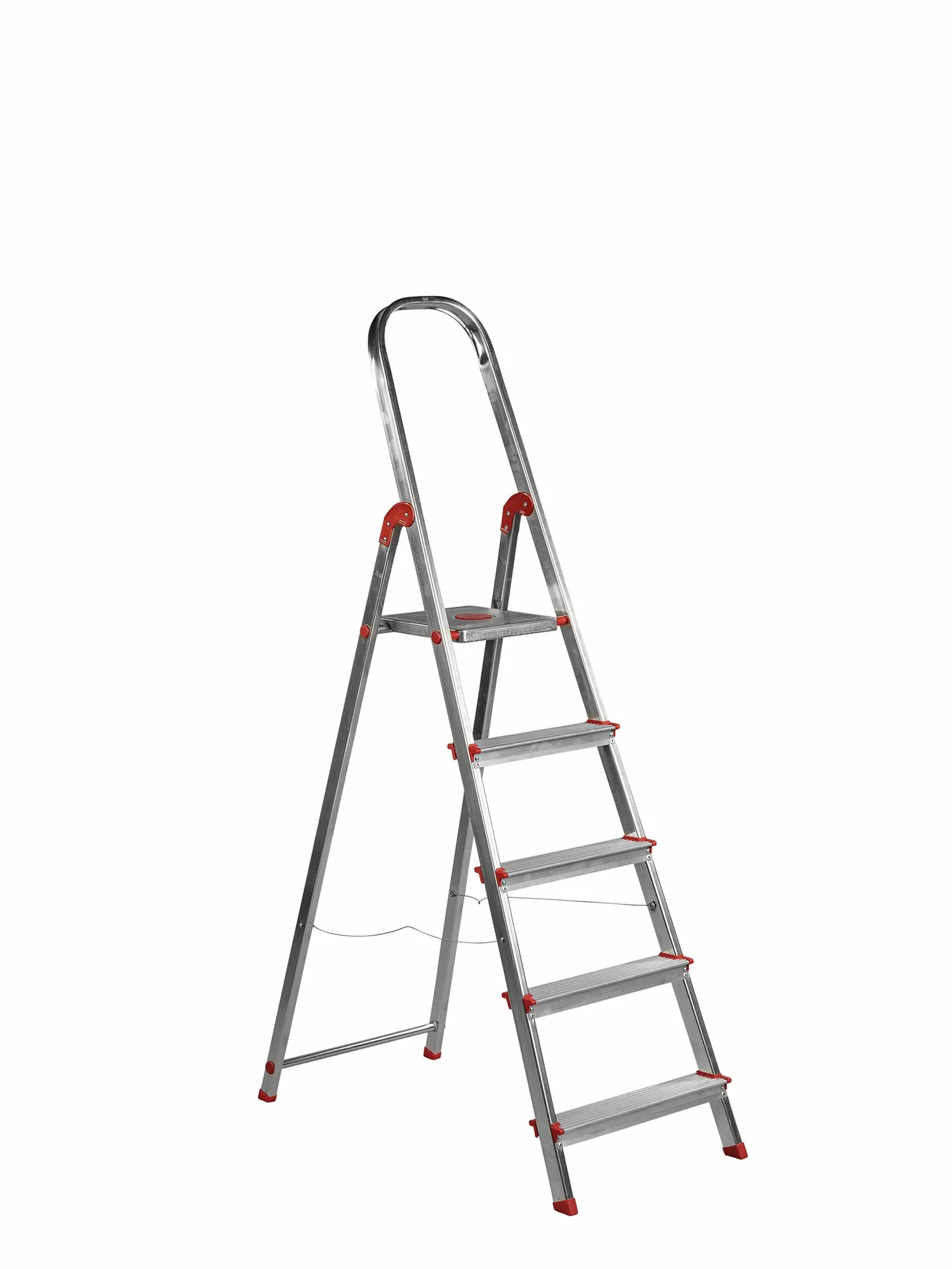 Drabina aluminiowa z 5 stopniami