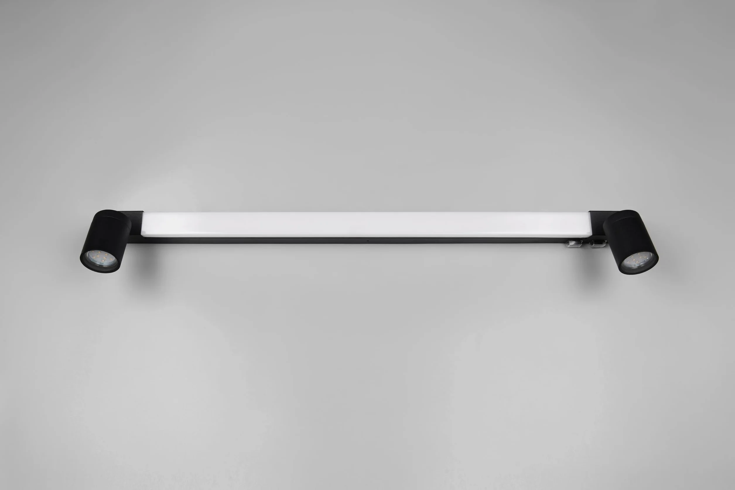 Trio Lampa łazienkowa LED Leuchten ENRICO 281479332, metal czarny matowy, 9 W LED, z wyłączeniem. 2x GU10, regulowany kolor światła
