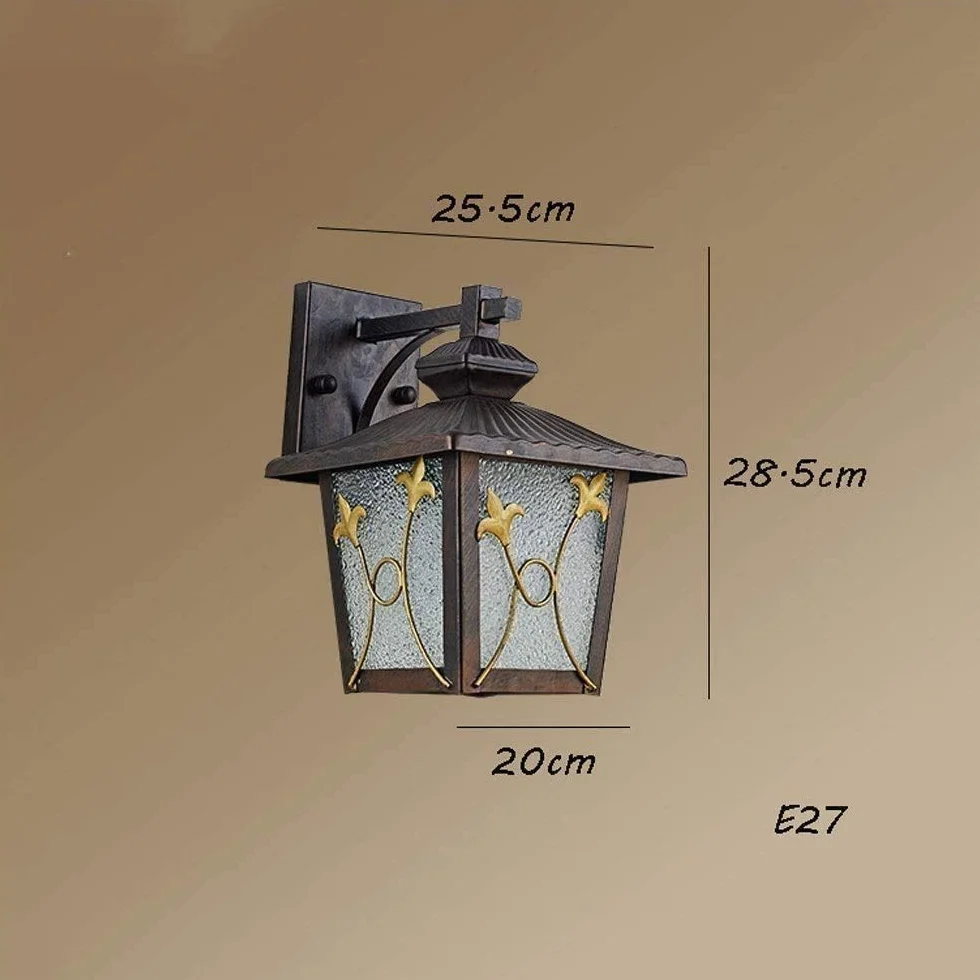Modelowanie Sconce Urządzenie Lampa Ścienna Europa I Sieć Stanów Zjednoczonych Red American Courtyard Lampa Na Poddaszu Retro Przemysłowy Ogród Ogrodowy Agle Schody Lampa Ścienna Europejska Kuteg