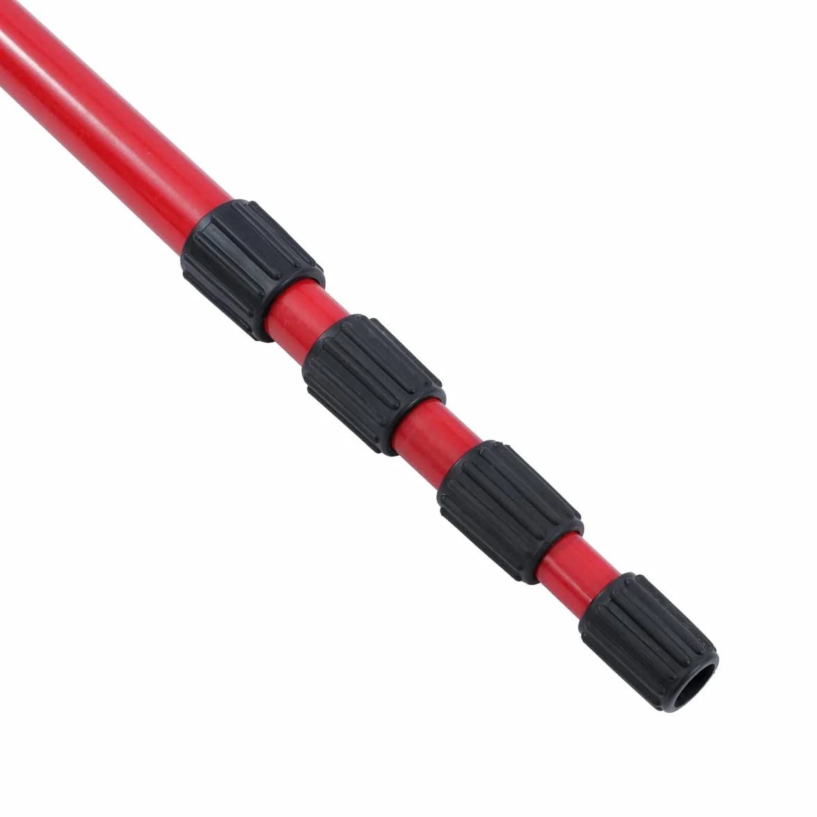 TOPWAY Laserowy drążek teleskopowy, 115-350 cm, stal wysokowęglowa, wysuwany drążek laserowy od podłogi do sufitu, z uchwytem i nylonową torbą, do obrotowych laserów krzyżowych, szybkie i elastyczne