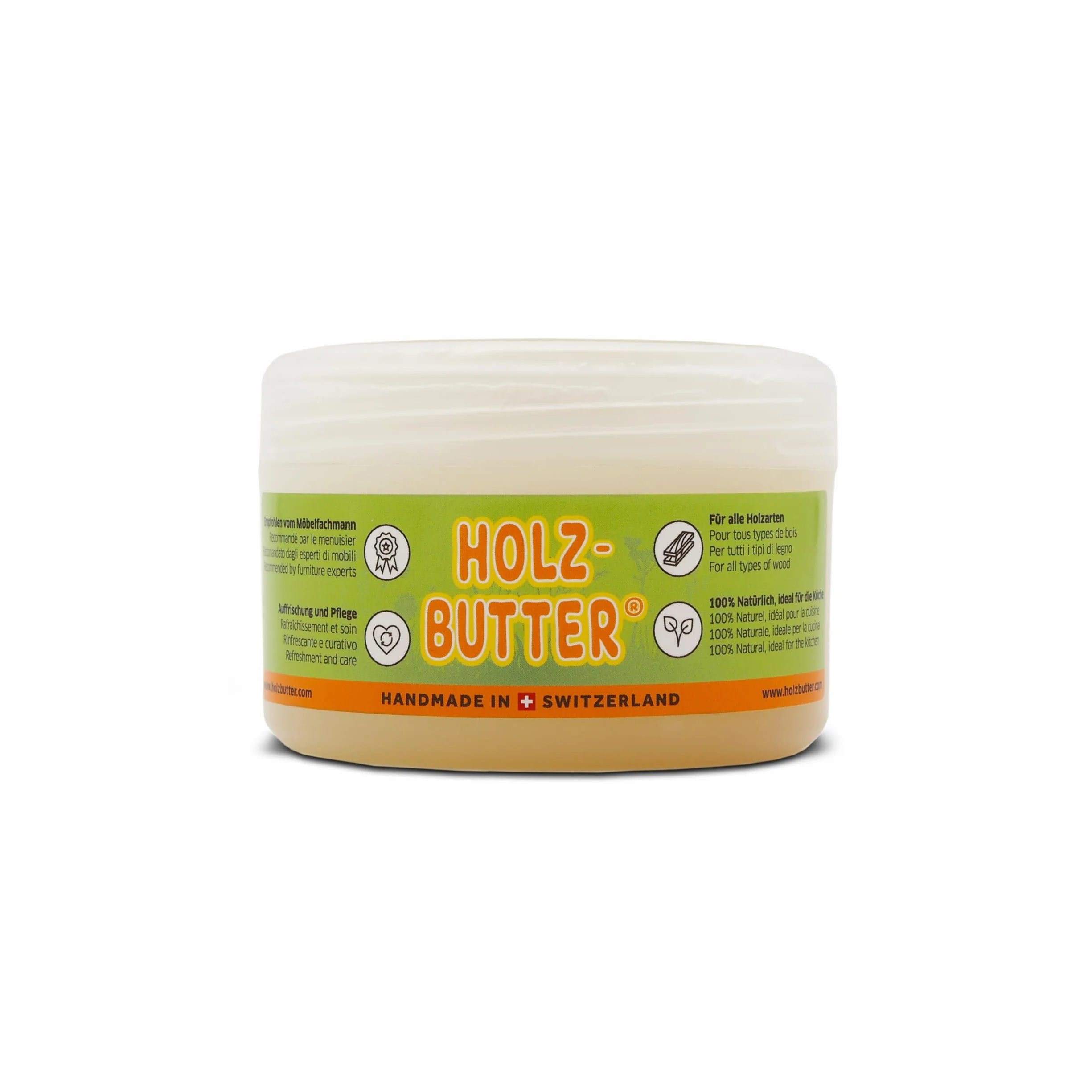 Renuwell Holz Butter 20274 Wosk do Drewna, Przezroczysty, 250ml
