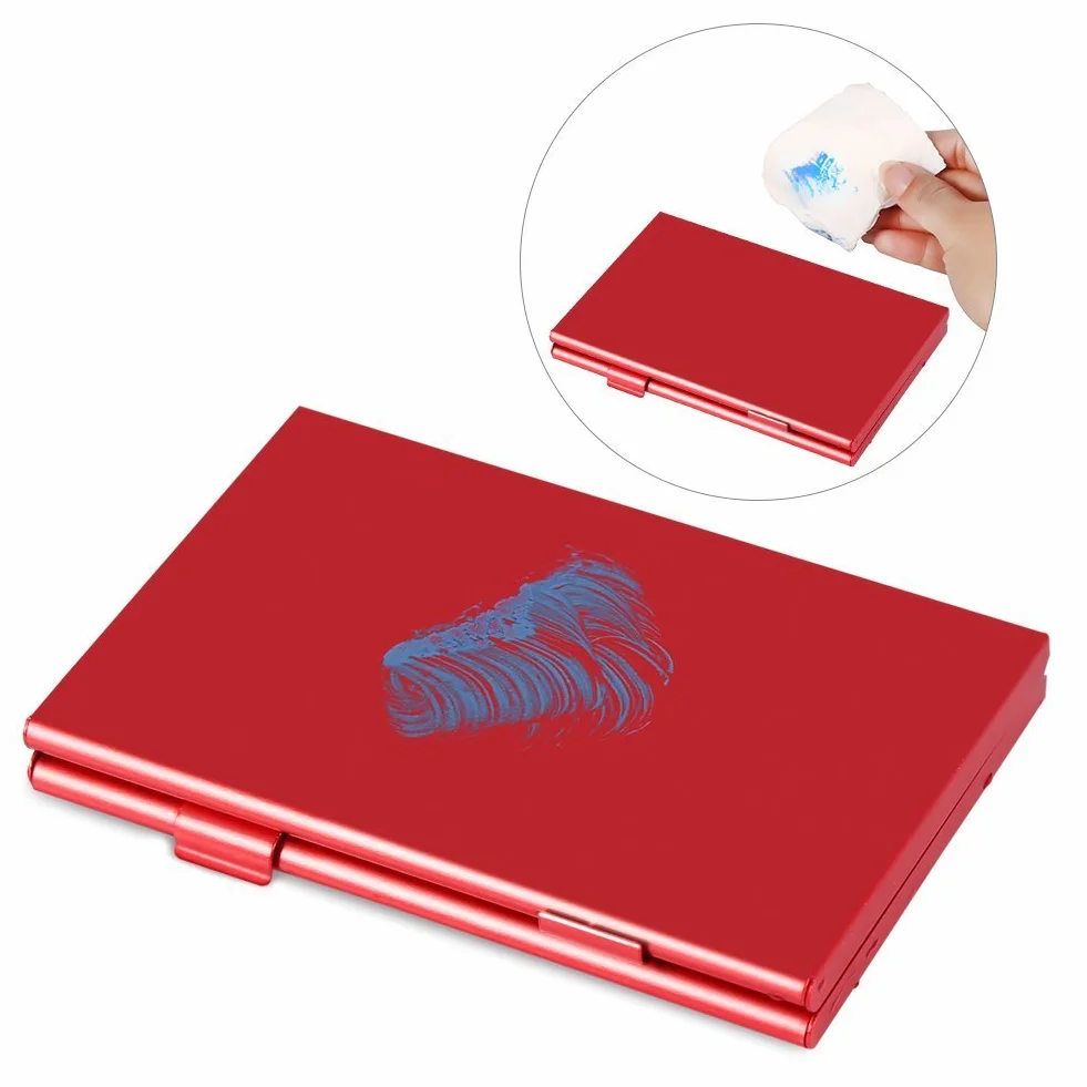 Aluminiowe etui na karty pamięci ZJchao 9 x 6 x 1.3 cm