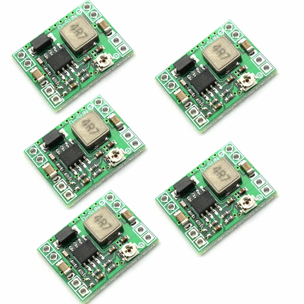 Hailege 5szt. 3A Mini DC-DC Buck moduł 24V do 12V 9V 5V 3V regulowany moduł obniżający