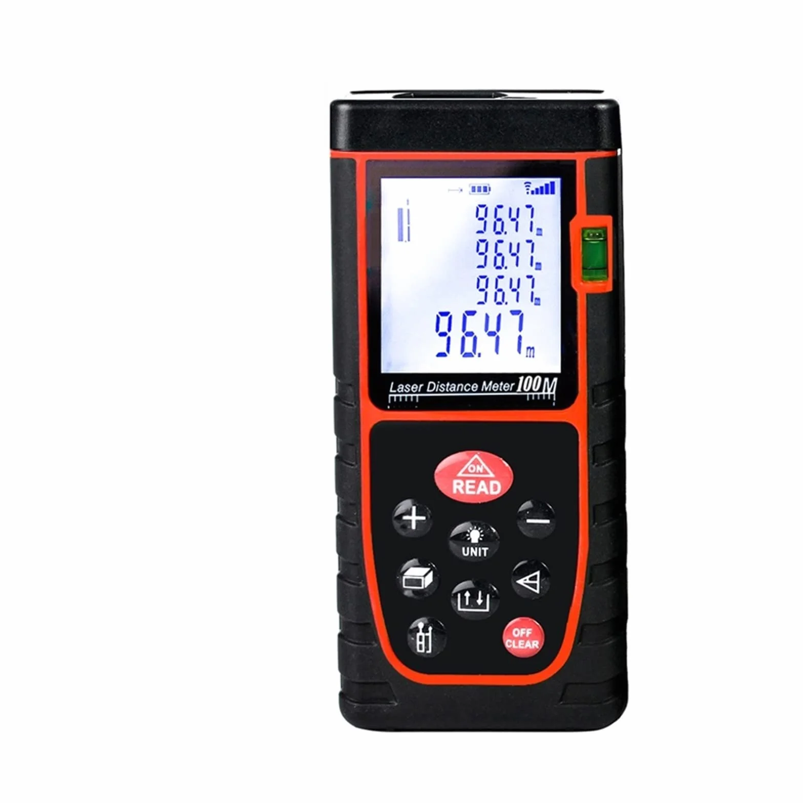 Poziomica laserowa dalmierz miernik odległości 40M 60M 80M 100M dalmierz laserowy linijka Finder Diastimeter taśma miernicza D1013(80m)