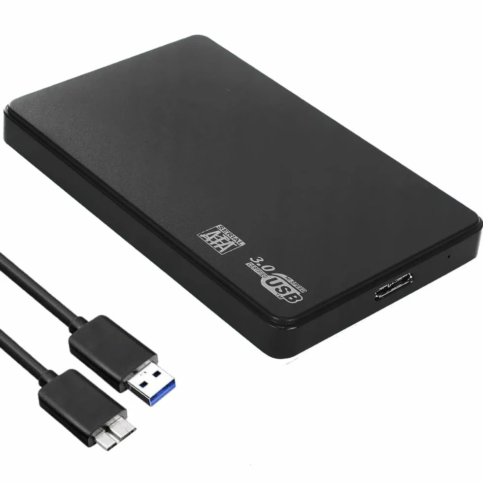 Obudowa Dysku 2.5" SATA USB 3.0 UASP 5 Gb/s do SSD/HDD Czarna
