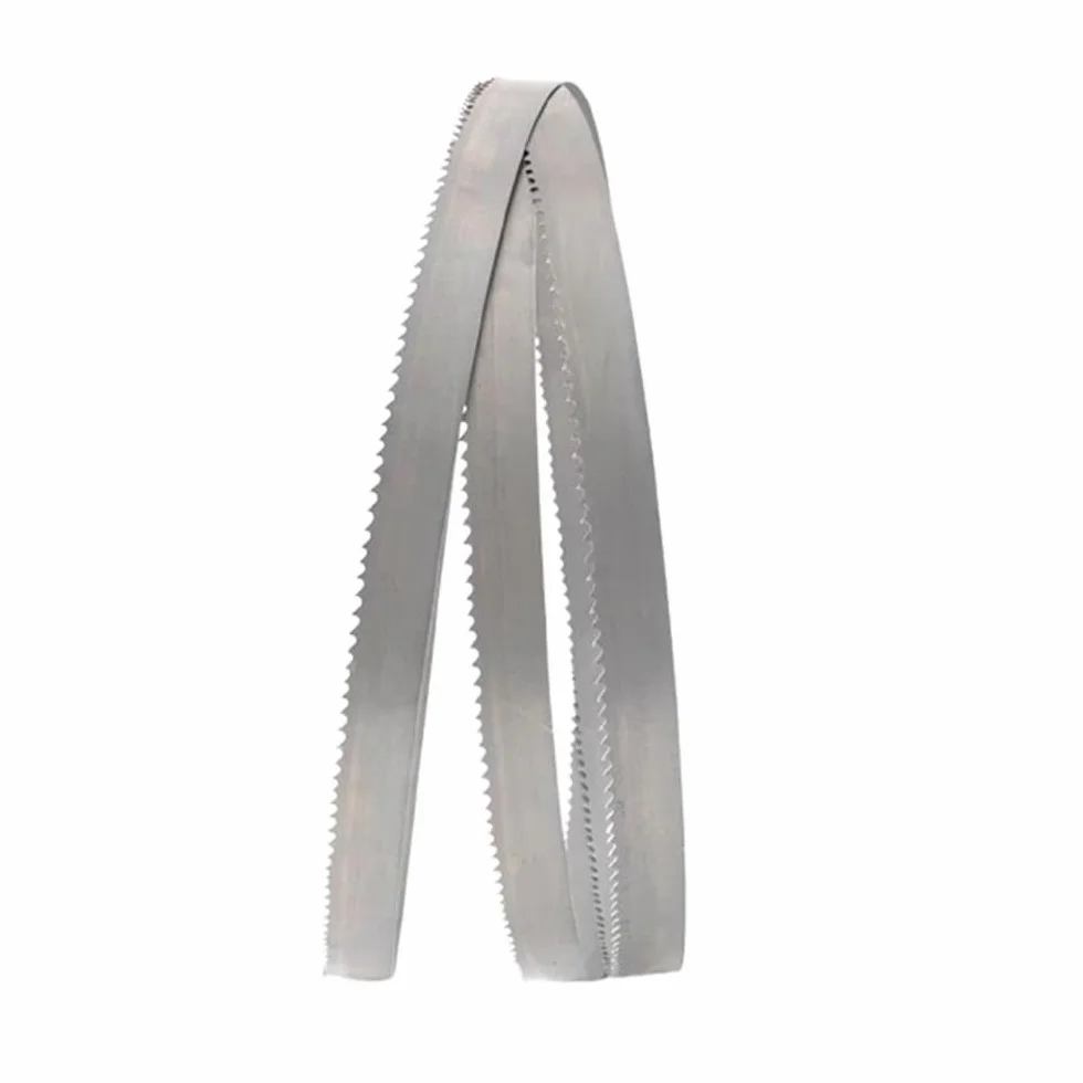 Brzeszczot do piły taśmowej, 5-8T M42 Bimetal 2360 2362 2400 2460mm brzeszczot, 3/4 ''cięcie metalu brzeszczoty do pił taśmowych, bimetaliczny brzeszczot do cięcia metalu narzędzie(2360mm)