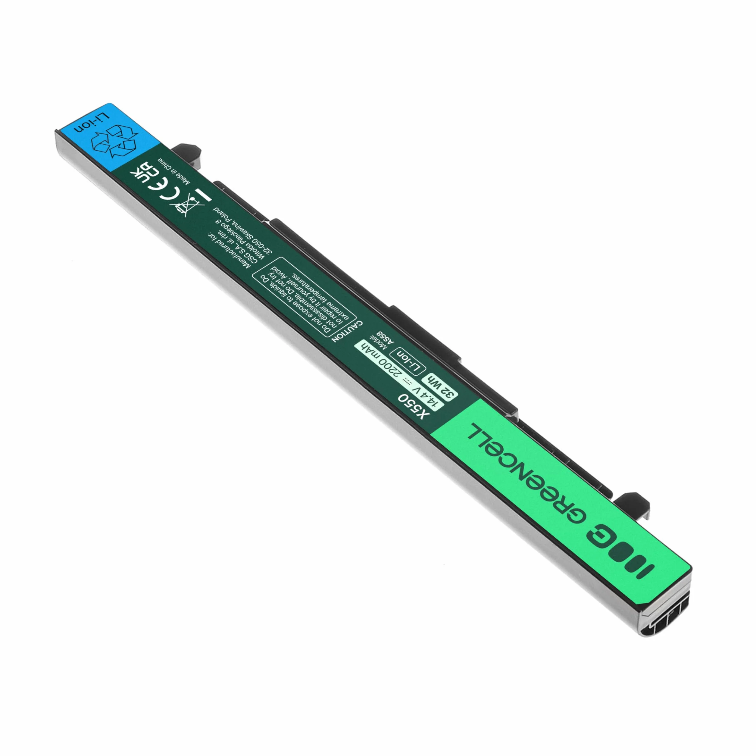 Green Cell Bateria A41-X550A do ASUS X550 Laptop