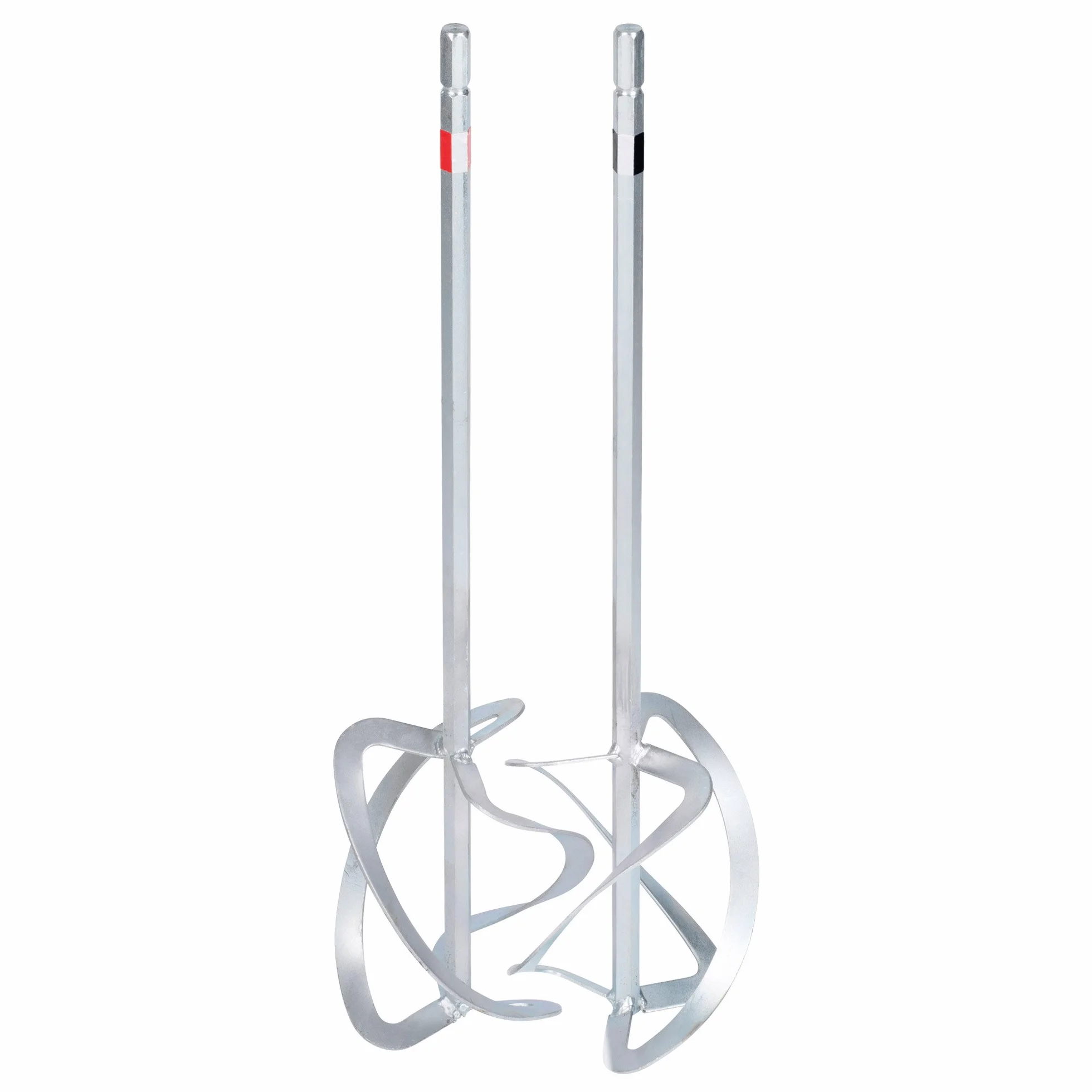 Kreator Podwójne mieszadło głowica mieszająca 12 cm długość 55 cm gwint HEX 13 mieszadło do mieszania