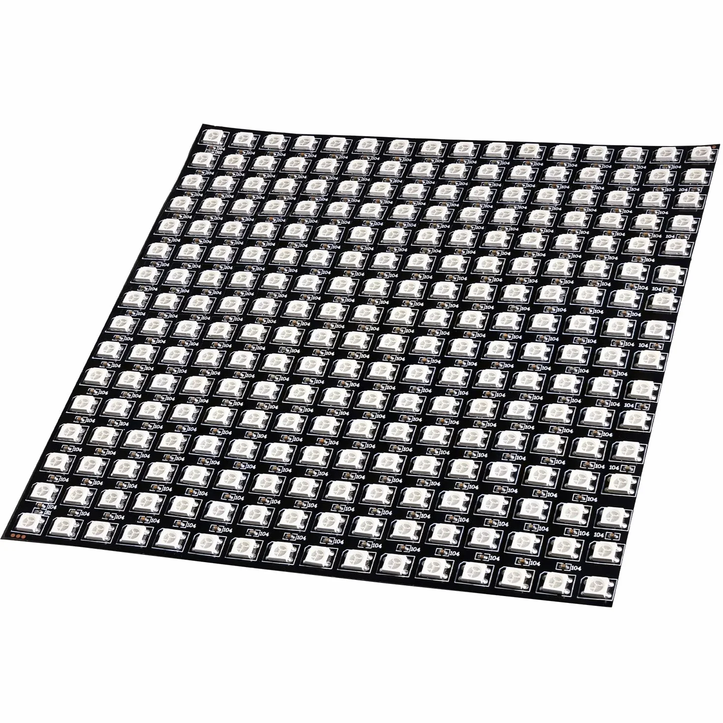AZDelivery Panel LED RGB WS2812B 16x16 256 LED Flexible Light Module 5050SMD IC adresowalny DC5V Kompatybilny z Raspberry Pi