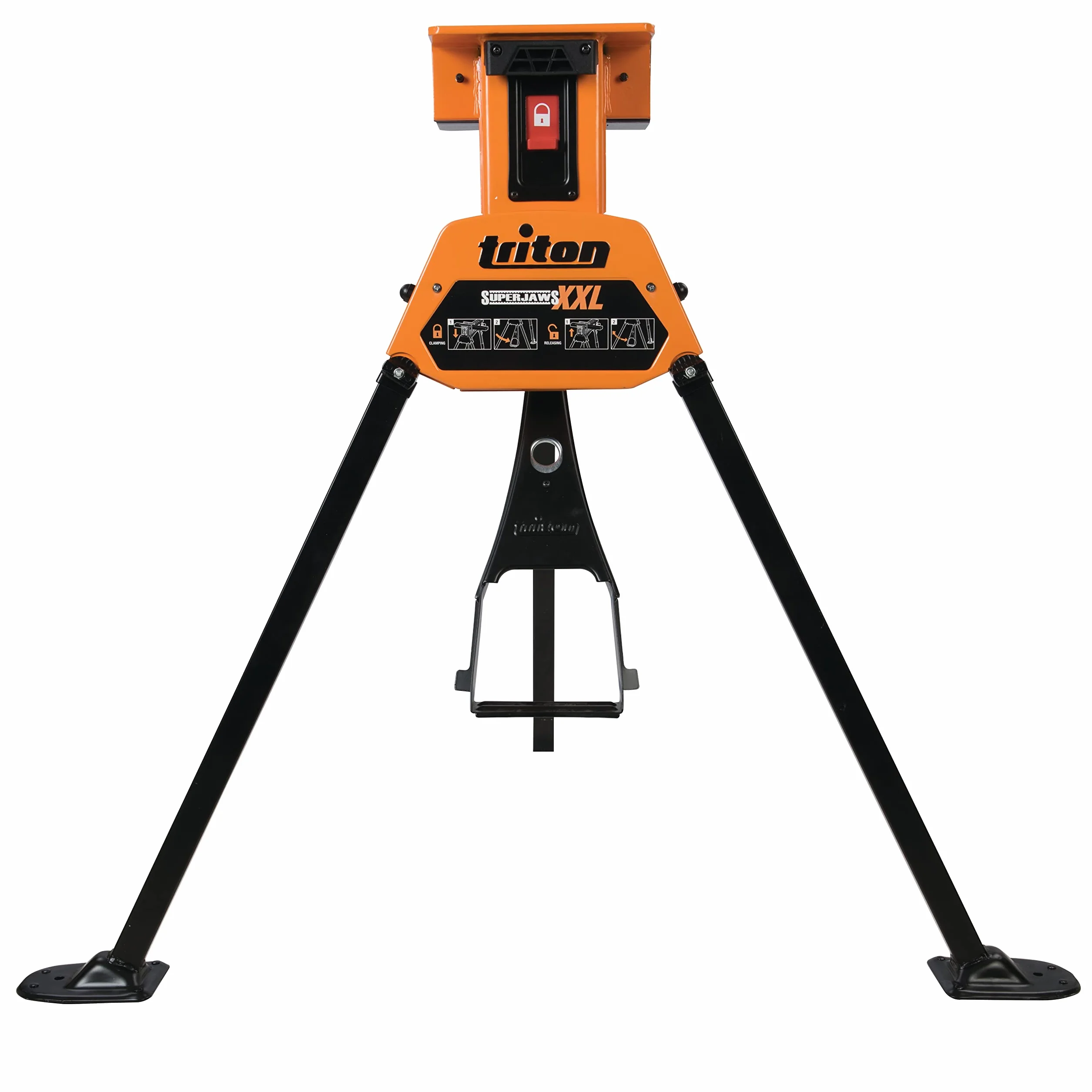 Triton Sja100Xl Mocowanie Imadła, Pomarańczowy/Czarny, XXL