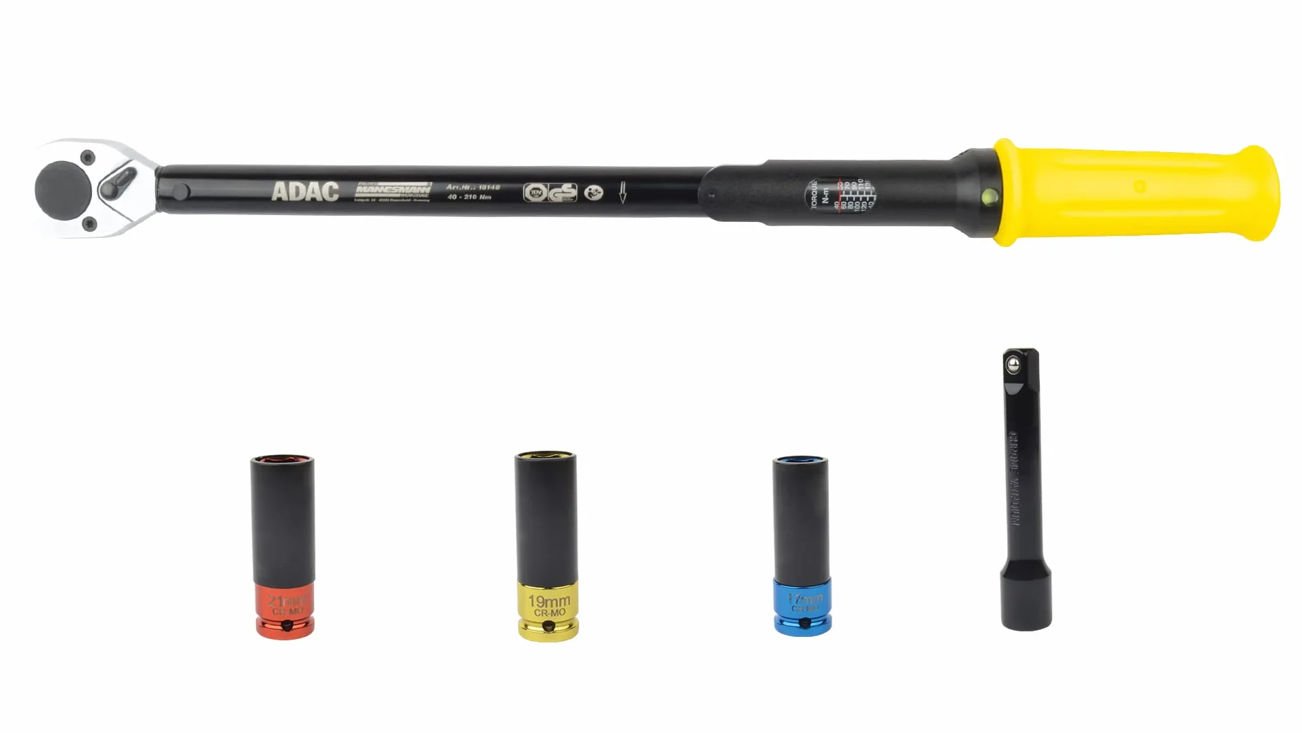 ADAC M18148 klucz dynamometryczny 1/2", 40-210 Nm