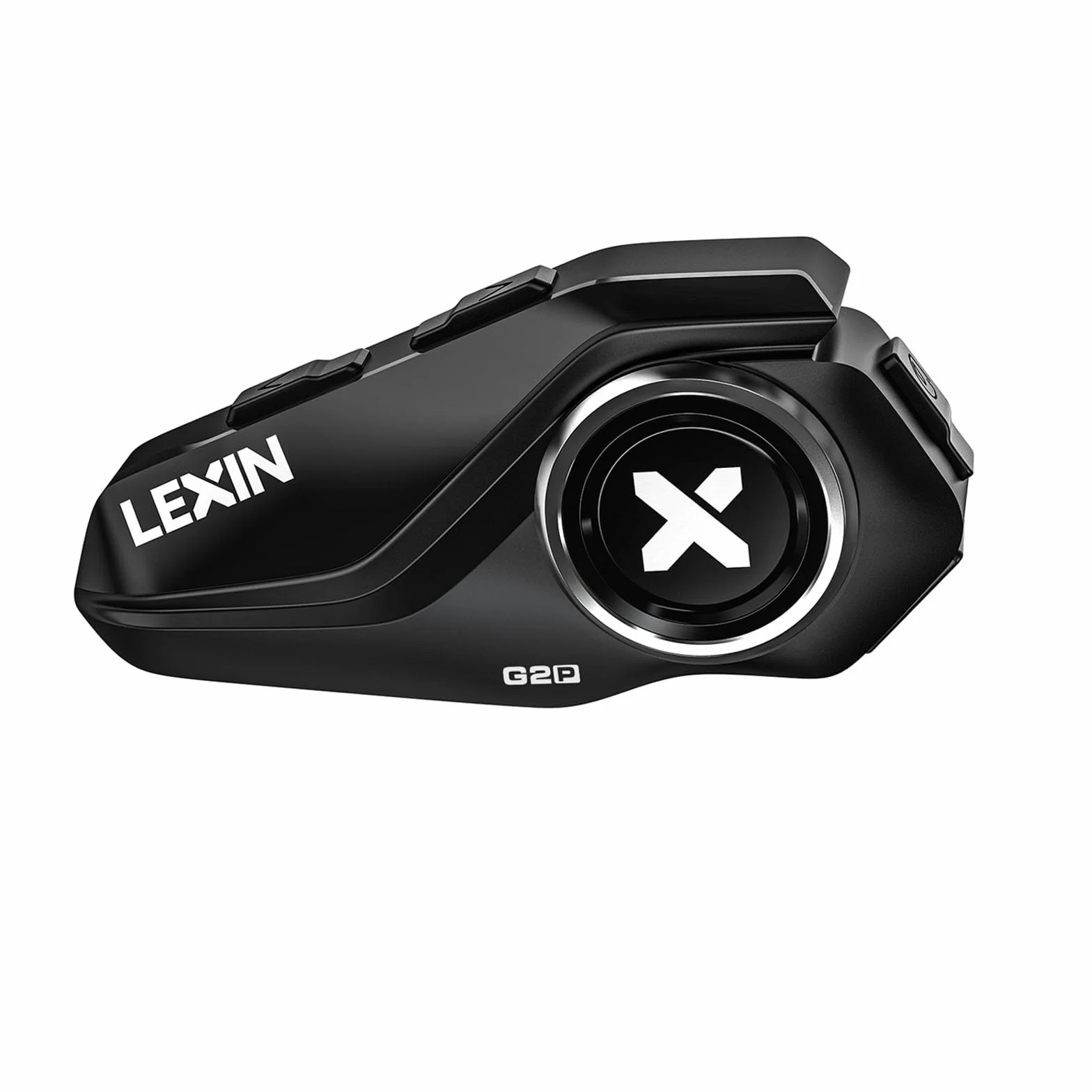 LEXIN G2P Motocyklowy System Komunikacji Bluetooth, Wodoodporny, FM Radio, Zestaw 1-os.