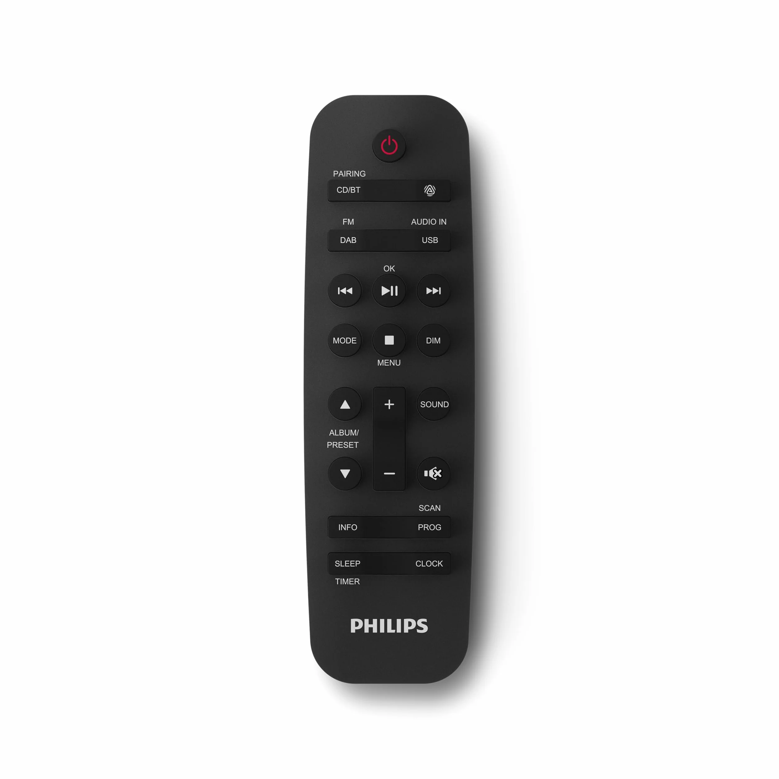 Philips TAM4555M2 Micro Hi-Fi System 100 W Bass Reflex DAB+/FM CD USB Bluetooth 5.4
