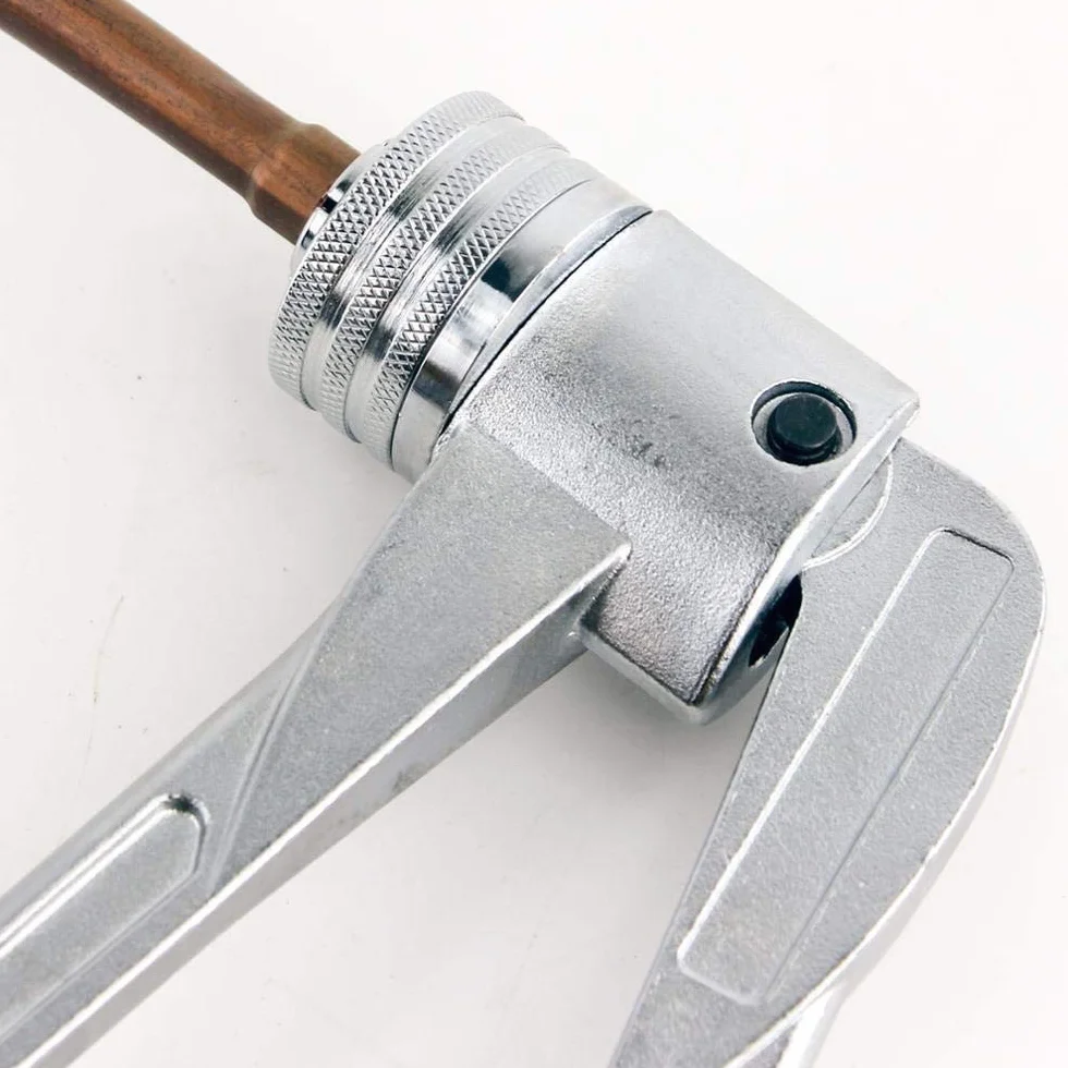 ZEFS-ESD Hydraulic Tools Zestaw narzędzi do rozszerzania rur miedzianych, narzędzie do rozszerzania rur z obcinakiem do rur i narzędziem do gratowania szczypiec hydraulicznych 3/8 do 1-1/8 cala