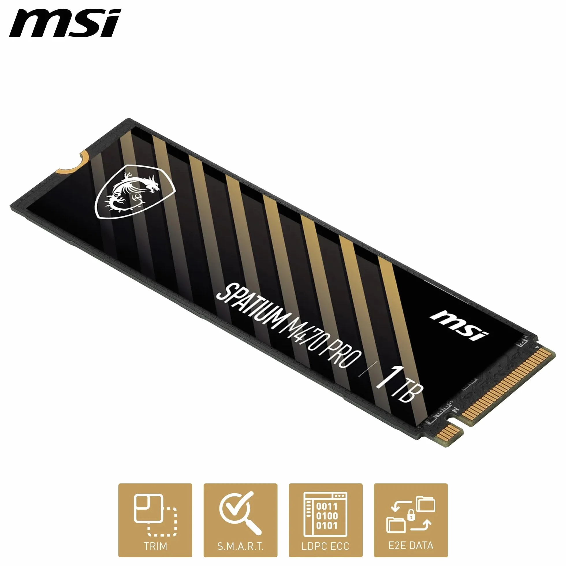 MSI SPATIUM M470 Pro PCIe 4.0 NVMe M.2 1TB