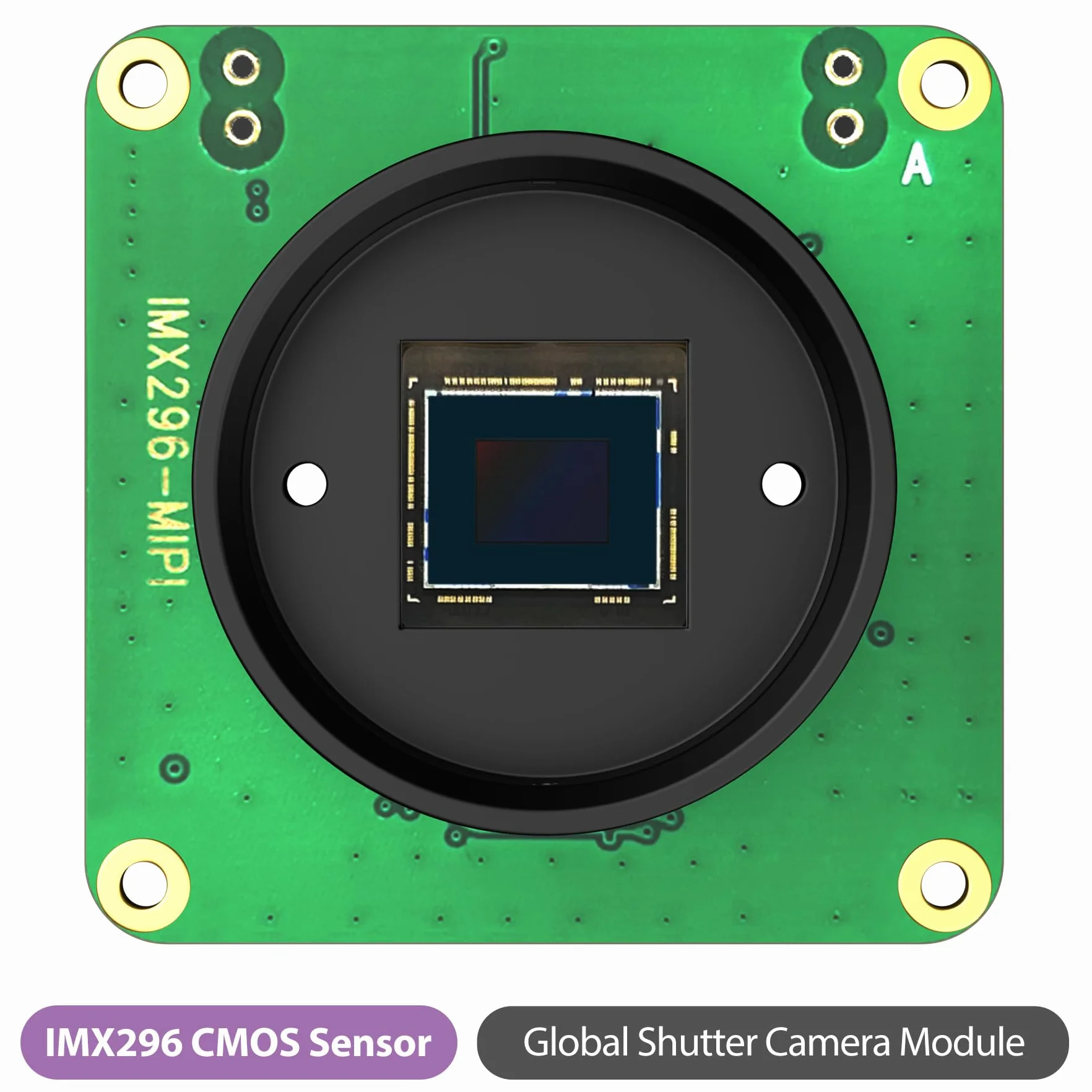 InnoMaker Moduł Kamery GS Czujnik Koloru IMX296 1,58 MP 60 kl./s 1456x1088 Pikseli Kompatybilny z Raspberry Pi