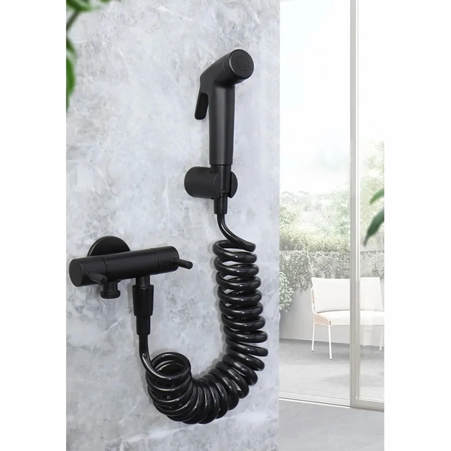 ISCBAFYX Baterie bidetowe Toaleta Dom Ogród Armatura łazienkowa Douche Head Ręczny wąż Spray Zestaw sanitarny Prysznic z uchwytem (tylko bidet)