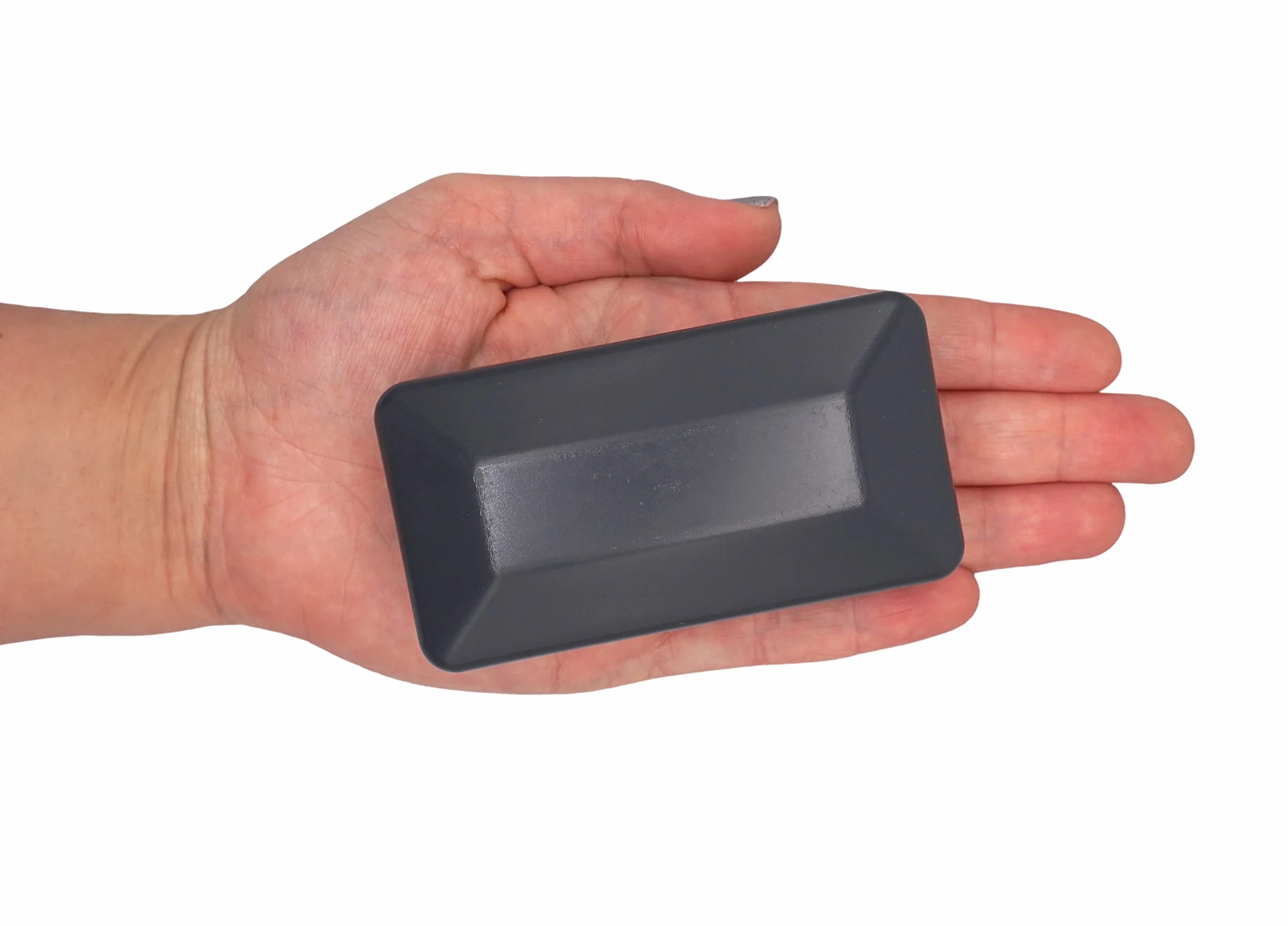SKIR'CO (10 szt.) nakładki na słupki ogrodzeniowe, prostokątne szare plastikowe nakładki 40 x 80 mm, osłony słupków ogrodzeniowych, kolor antracytowy RAL 7016