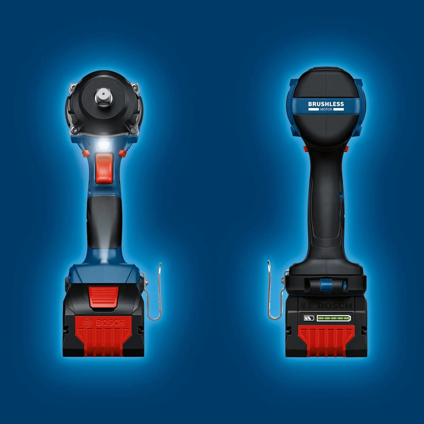 Bosch Professional 18 V firmy Bosch: akumulatorowy klucz udarowy GDS 18V-750 C (2x GBA 5.0Ah, ładowarka GAL 18V-40, walizka L-BOXX)