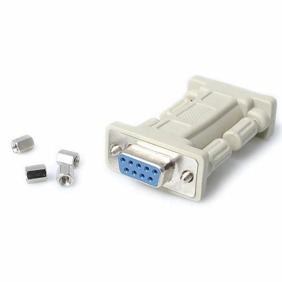 StarTech.com NM9FF DB9 RS232 adapter modemu DB-9 F/F biały