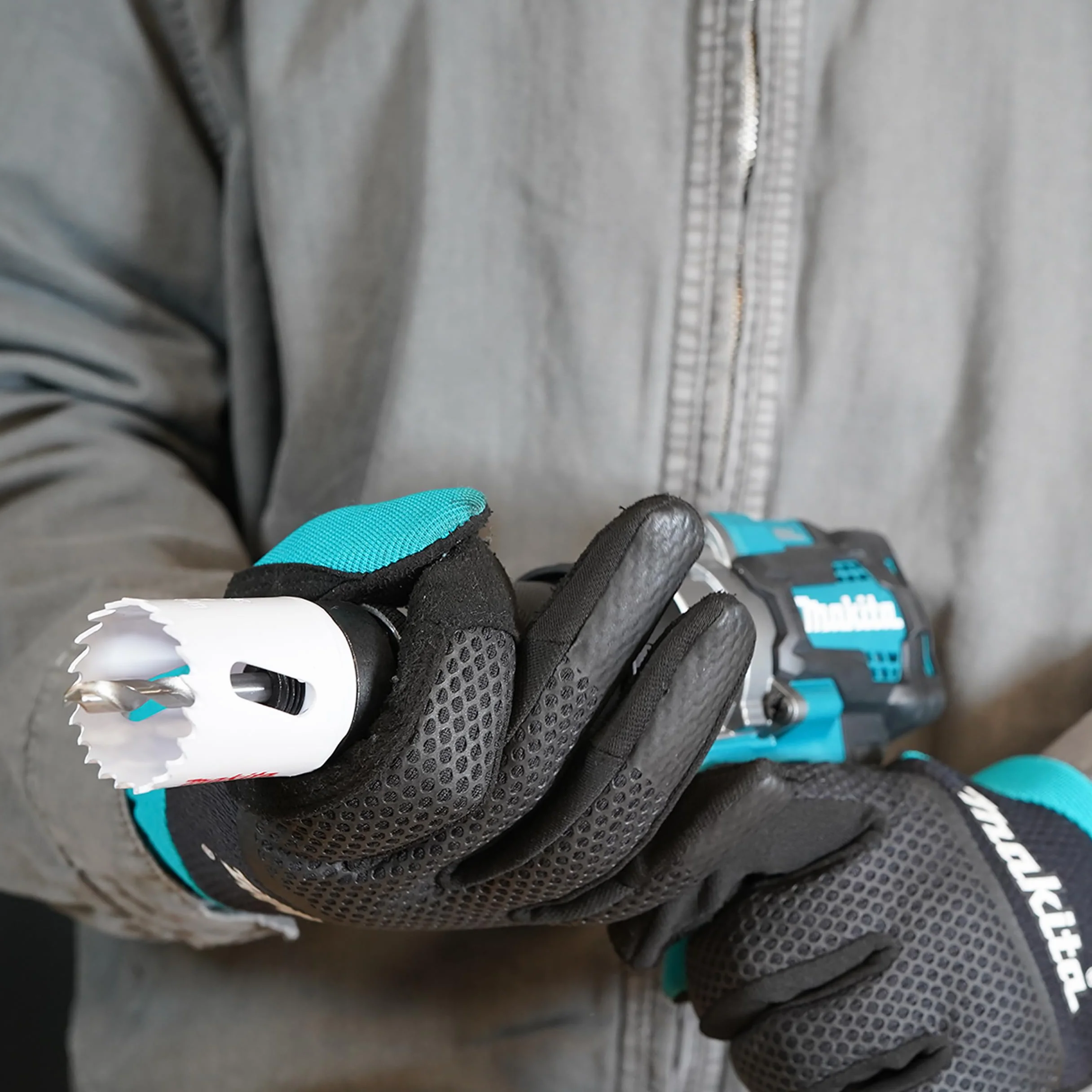Makita D-47298 BiM 14-częściowy zestaw otwornic w aluminiowej walizce, bimetalowe otwornice Ø 19-75 mm, głębokość cięcia 38 mm, do drewna, metalu, aluminium, tworzywa sztucznego