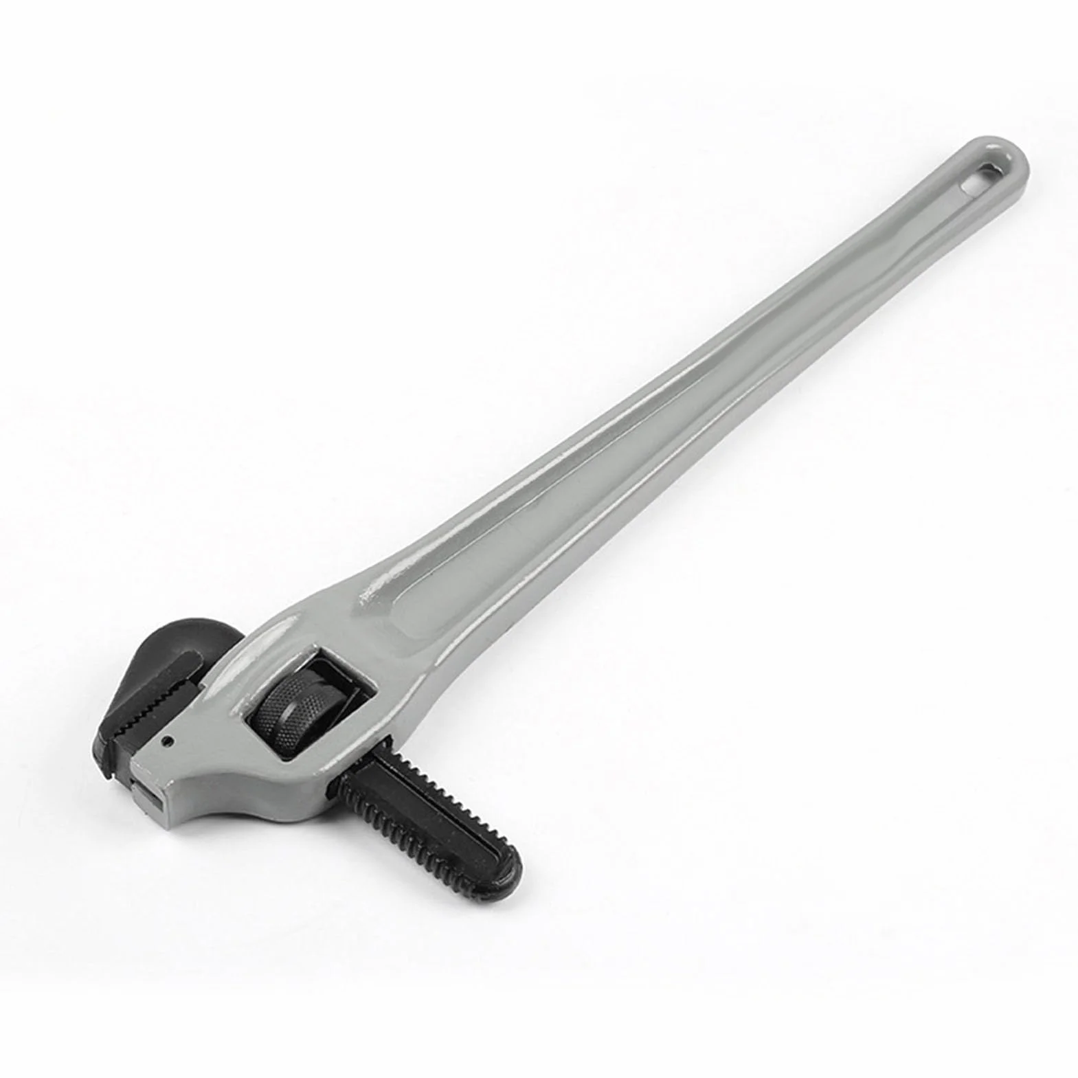 Generic Regulowany Klucz do Rur Wytrzymały Stop Aluminium do Profesjonalnego Montażu Instalacji Hydraulicznych i Rur 1 X Klucz (24 cale)