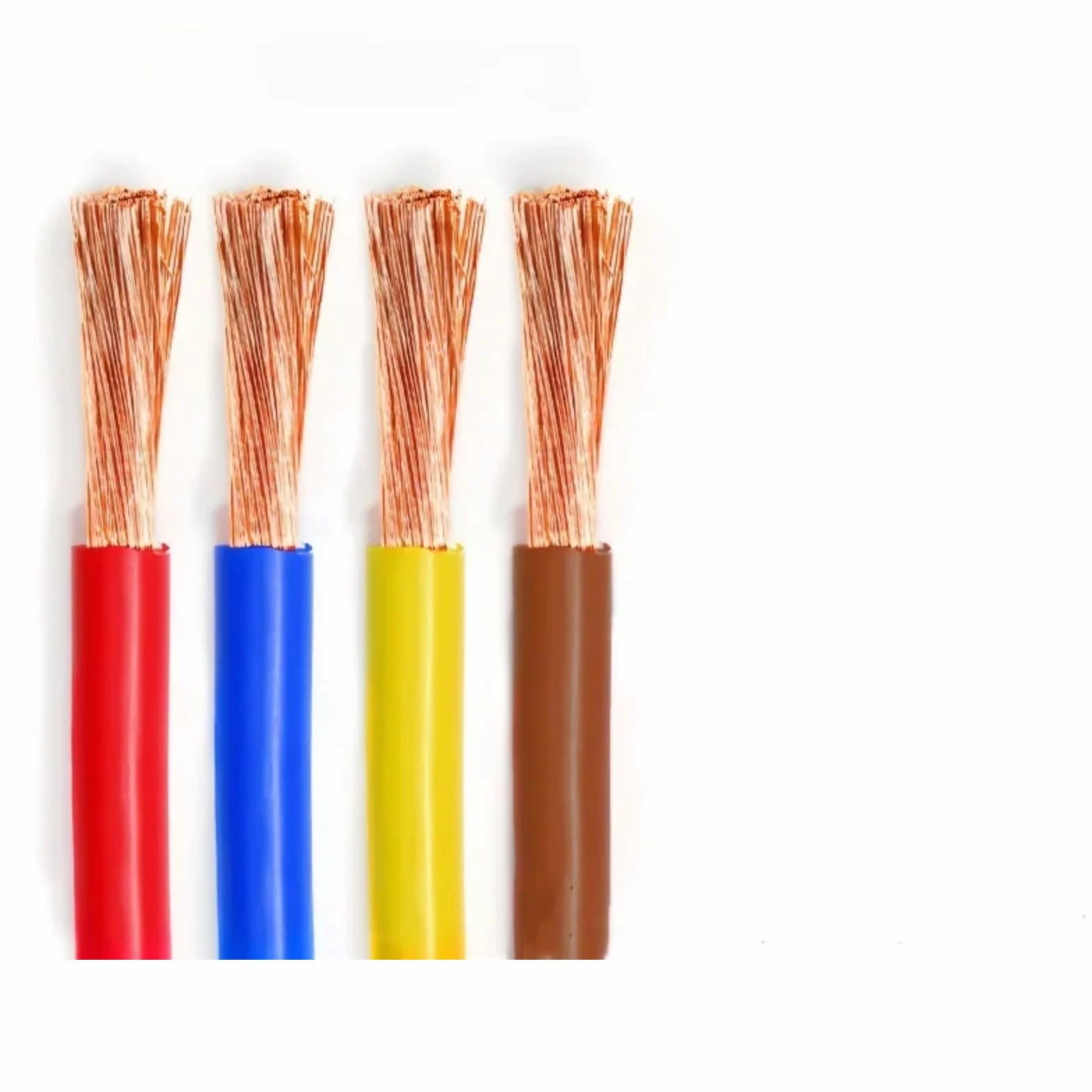 Kabel miedziany PVC300/500V Elastyczny kabel z rdzeniem wielożyłowym (WHITE; 5m; 13AWG (2,5 mm2))