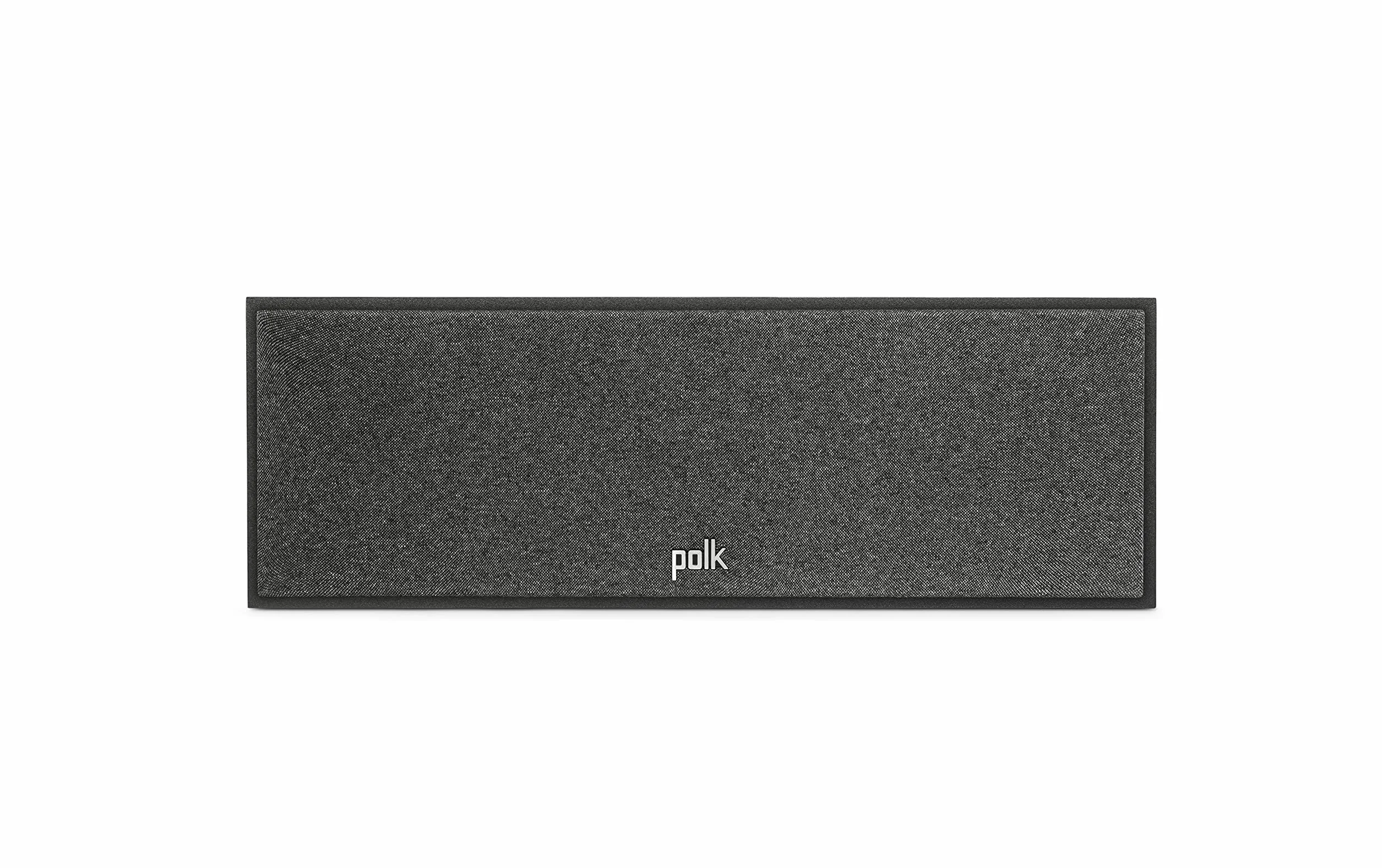 Polk Audio Monitor XT30BK głośnik centralny, certyfikat Hi-Res, kompatybilny z Dolby Atmos i DTS:X (sztuka), Czarny