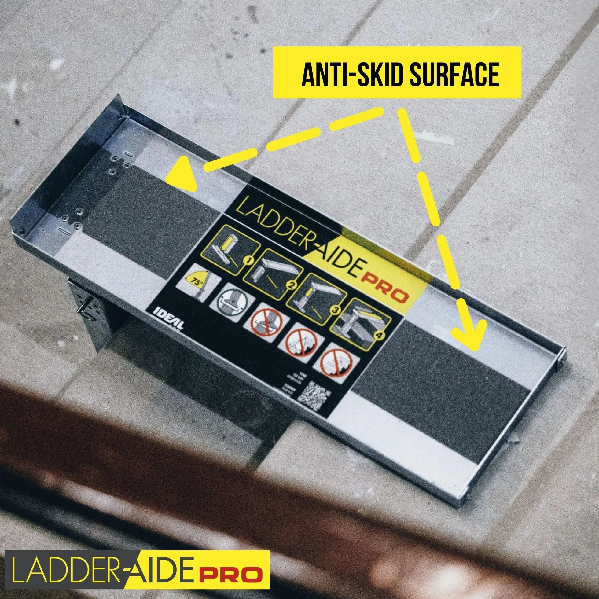 Ideal LAP1 Ladder_Aide Pro, srebrny