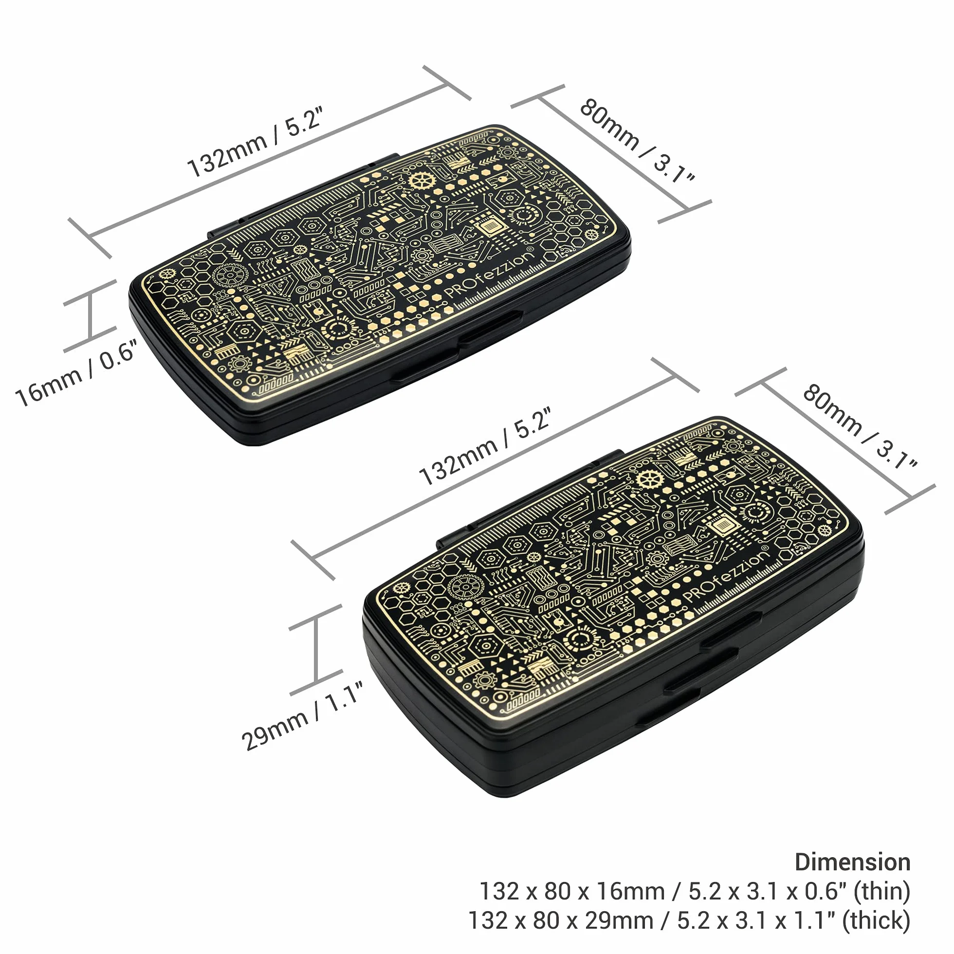 Etui na karty SD 72 przegródki na SD SDXC SDHC + 48 na Micro SD SDXC SDHC TF żółty