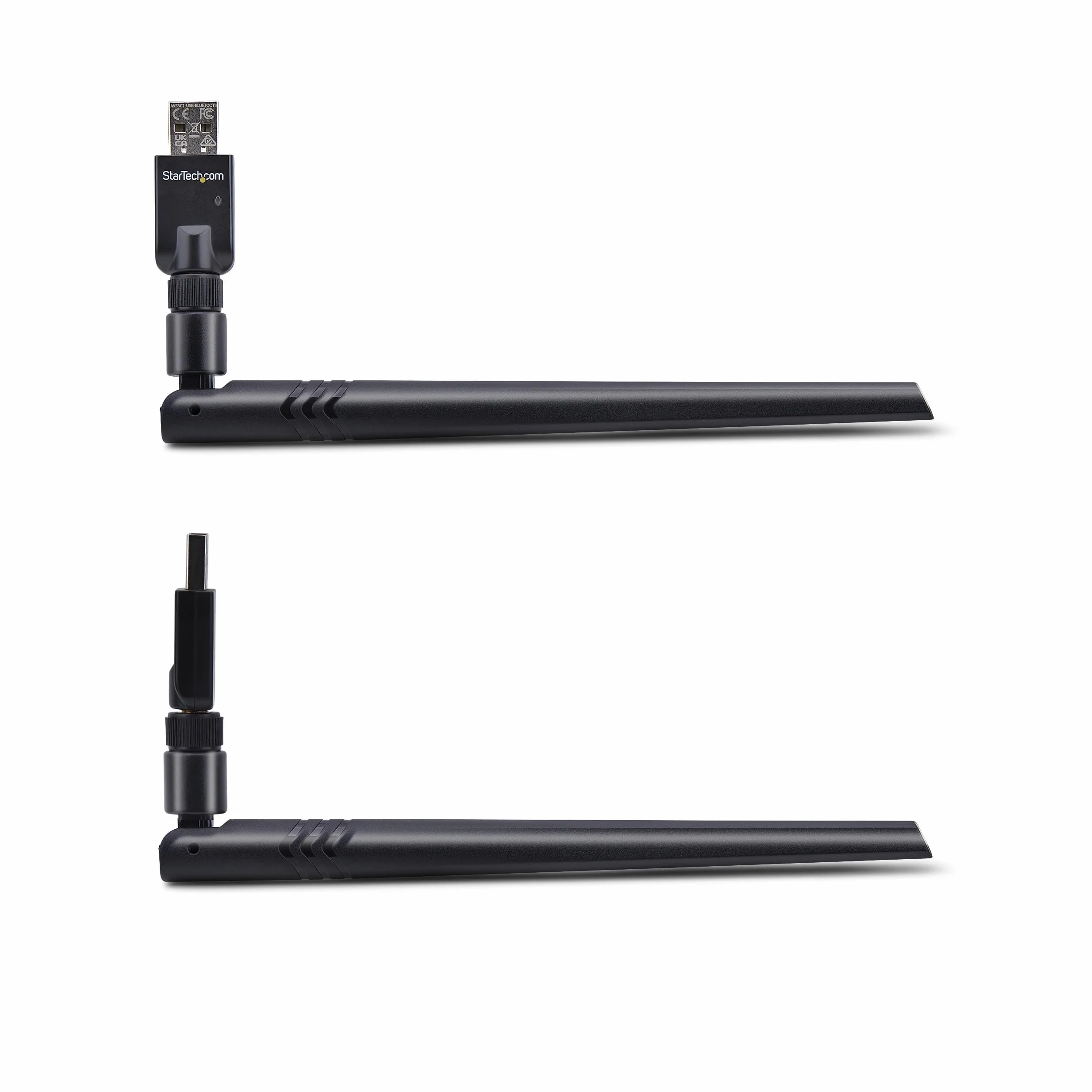 StarTech.com Adapter USB Bluetooth 5.3 Class 1 do PC, dalekosiężna łączność z klawiaturą, myszą, strumieniowym audio