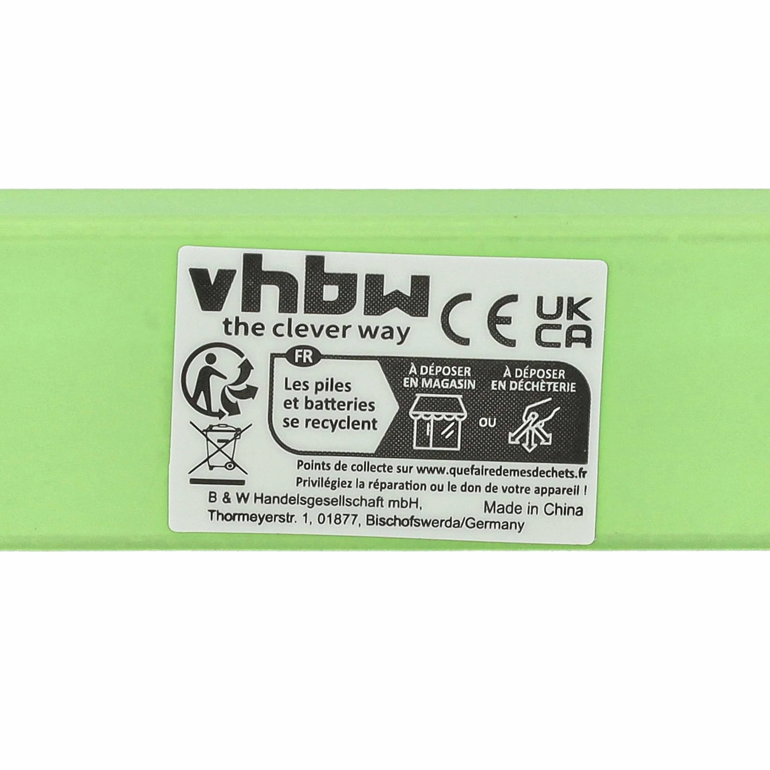 vhbw Akumulator zastępczy do Sony NC-4WM NC-5WM NC-6WM NH10WM 1100mAh 1,2V NiMH Button Top