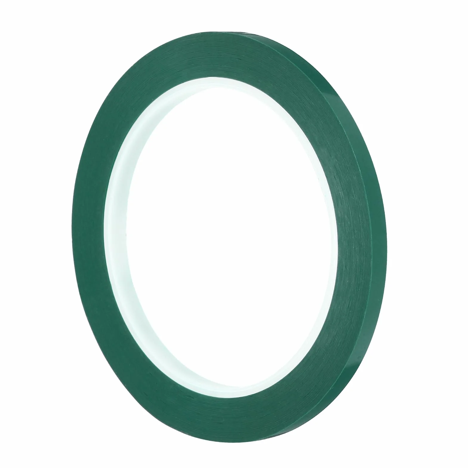 QUARKZMAN 1 rolka zielonej folii PET 0,2 cala x 60 jardów taśma ozdobna taśma ozdobna taśma odporna na wysokie temperatury taśma do transformatora, silnika, drutu 5S, pozycjonowanie logo, 6 mm x 55 m