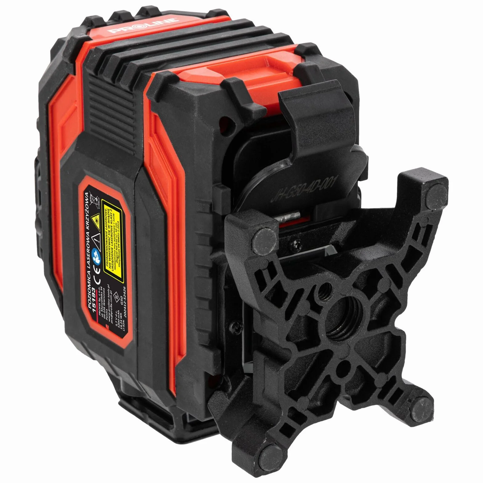 PROLINE Poziomnica laserowa 15193 25 m zielona 4D, 1.5 mm/5 m, IP54, CE, Li-Ion