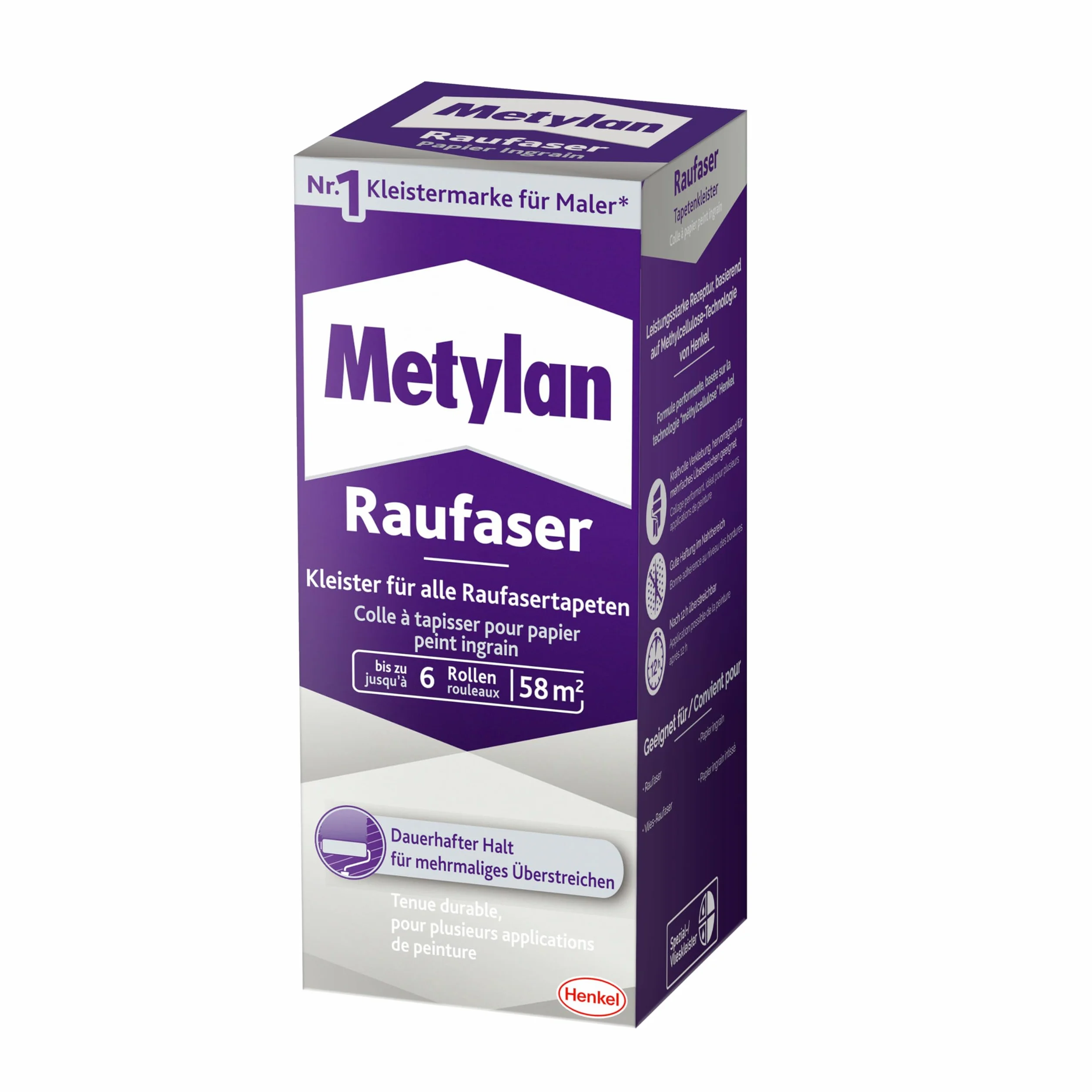 Metylan Klej do Tapet, Przezroczysty, 360 g