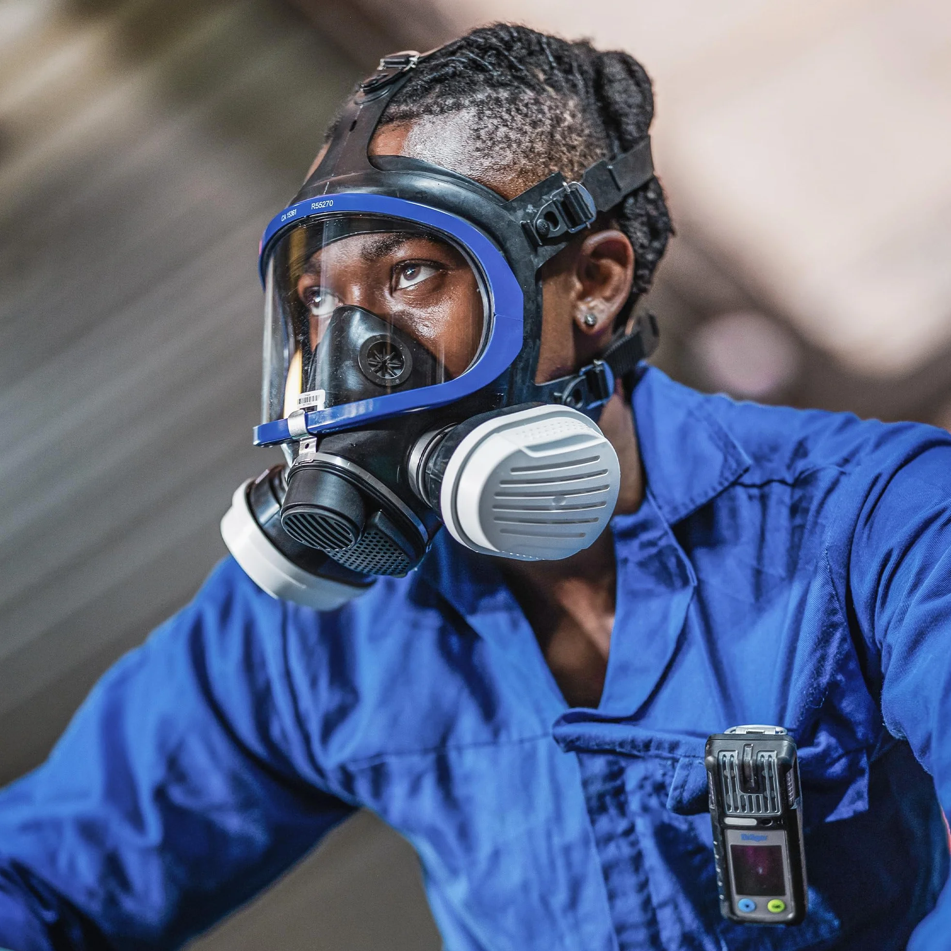 Filtry bagnetowe Dräger X-plore A1B1E1K1 Hg P3 RD | 14 wymiennych wkładów filtracyjnych odpowiednich do masek oddechowych X-plore 3300, 5500 | ochrona przed toksycznymi oparami