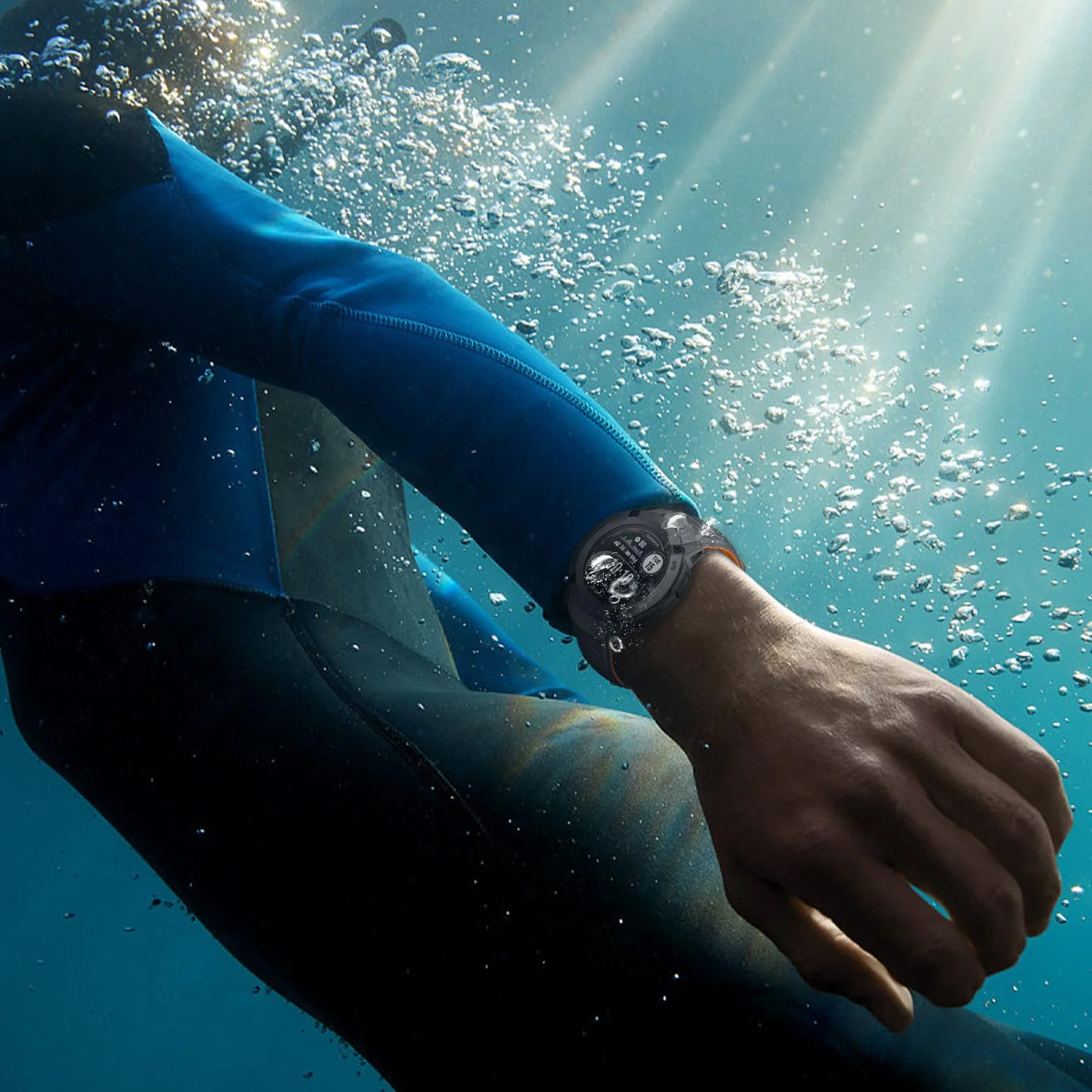 Sportowa silikonowa bransoletka kompatybilna z Garmin Instinct 2X Solar, pasek zapasowy do zegarka, kompatybilny z Garmin Instinct 2X Solar