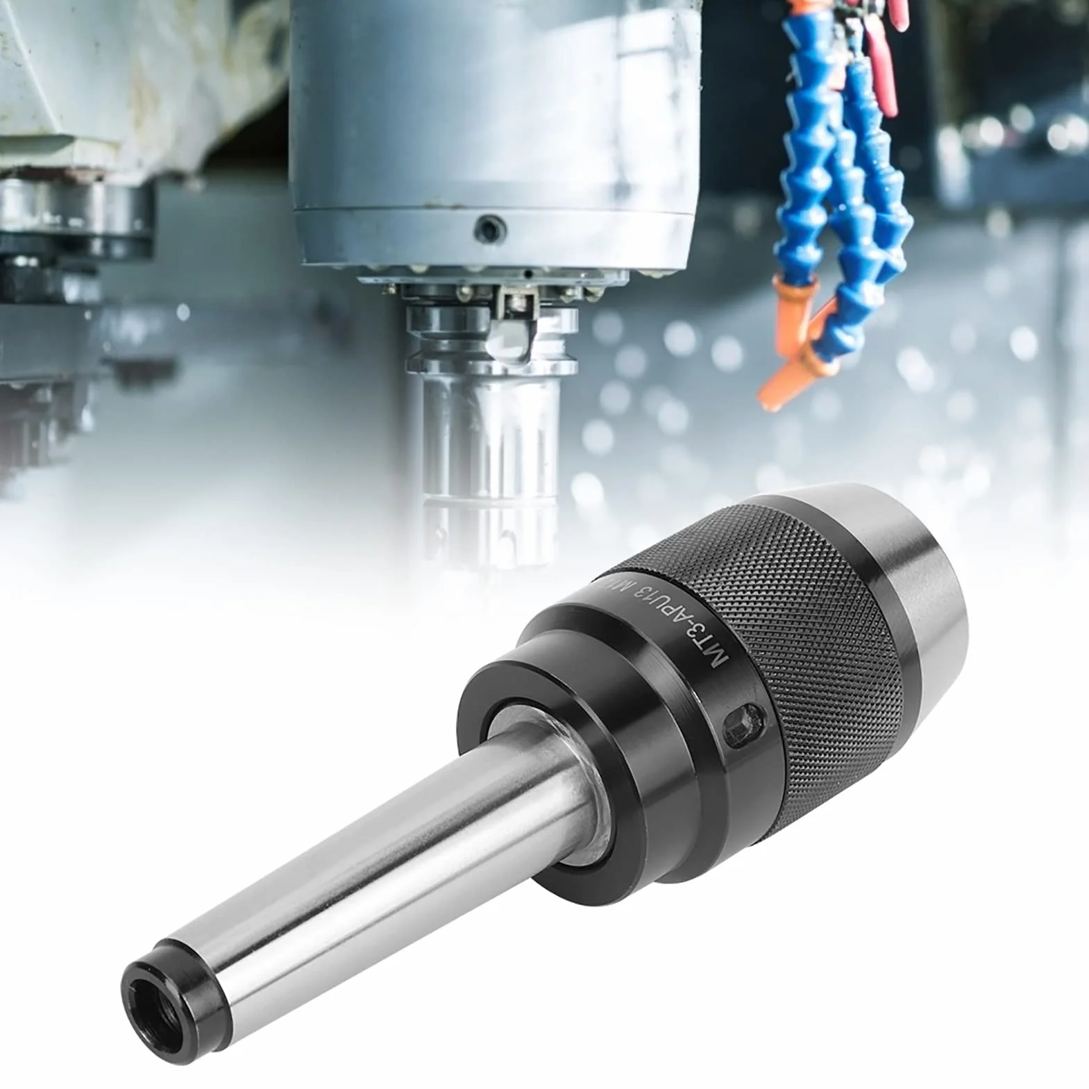 Adapter Uchwytu Wiertarskiego, Zintegrowany Uchwyt Wiertarski Akcesoria do Frezarek Adapter Wiertła ze Stali Szybkotnącej Adapter Wiertarki Udarowej do Tokarki Frezarka Wiertarka