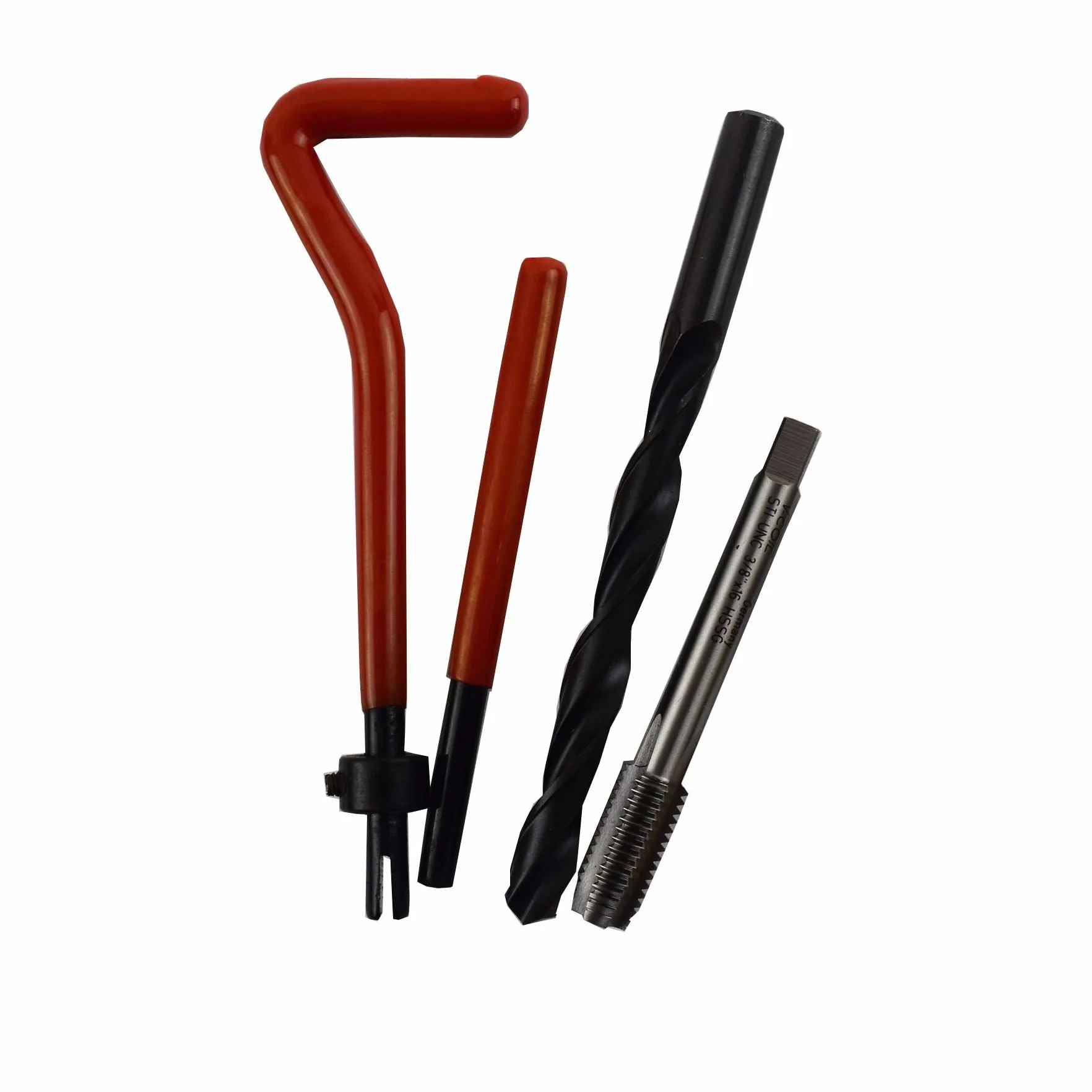 AB Tools-Uninitt 3/8" x 16 UNC cesarski zestaw frezów naprawczych do kranu Helicoil uszkodzone nici 14 szt. zestaw