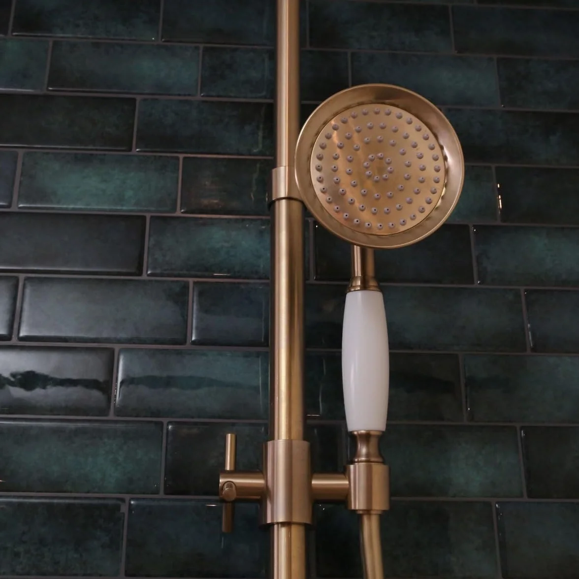 Essebagno 9024556 termostatyczna kolumna prysznicowa miedziana