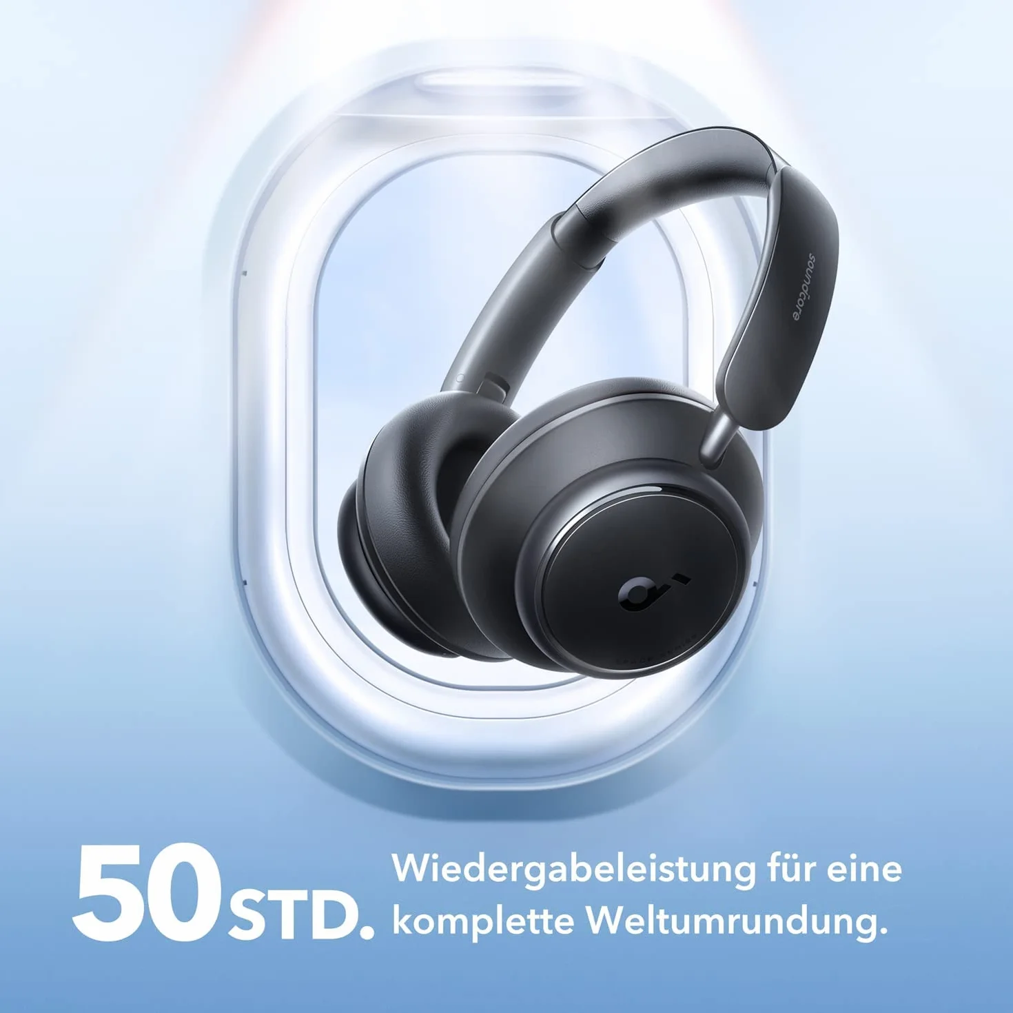 Soundcore Space Q45 słuchawki z adaptacyjną redukcją szumów 98% 50h Bluetooth 5.3