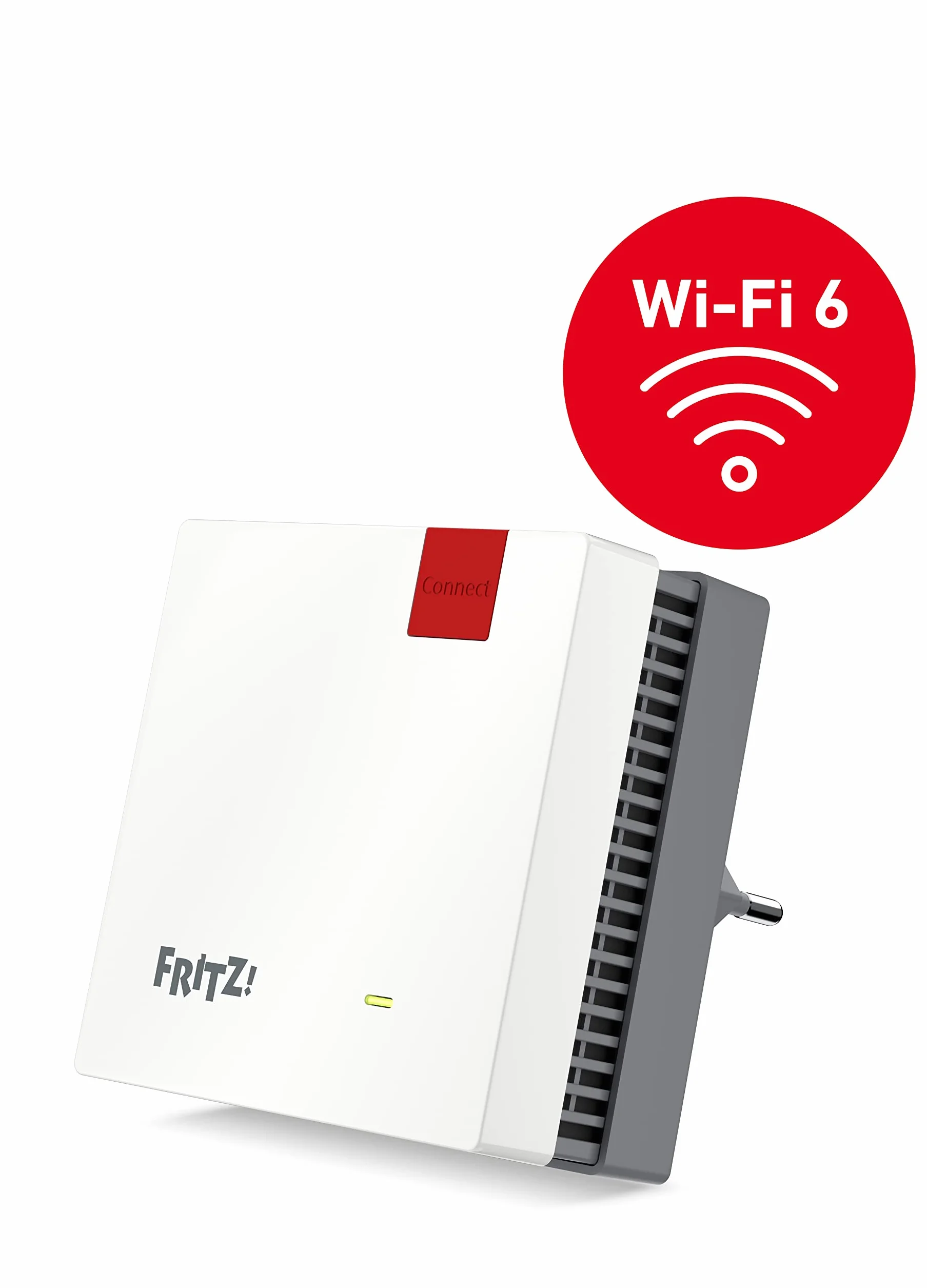 AVM FRITZ!Repeater 1200 AX Wi-Fi 6 Mesh Repeater 2.400 Mb/s 5 GHz 600 Mb/s 2,4 GHz Gigabit