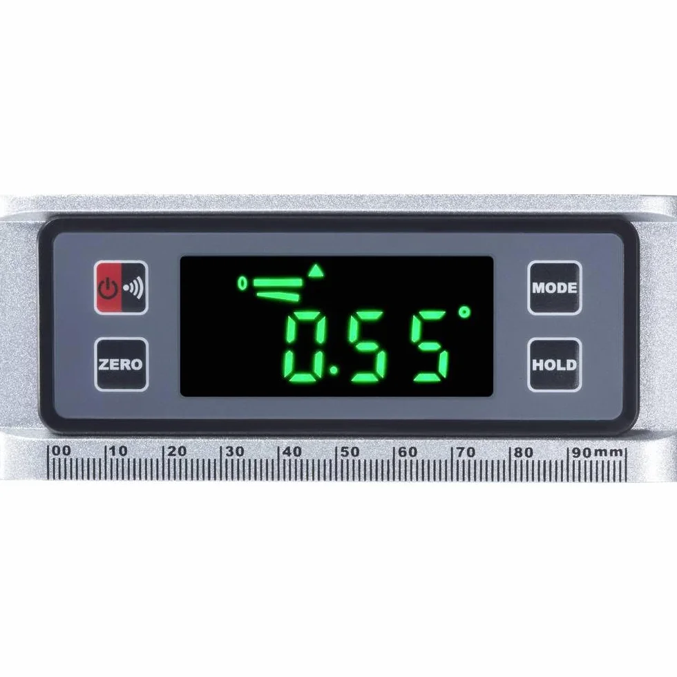 TOOLCRAFT TO-9616512 cyfrowy kątomierz 360°