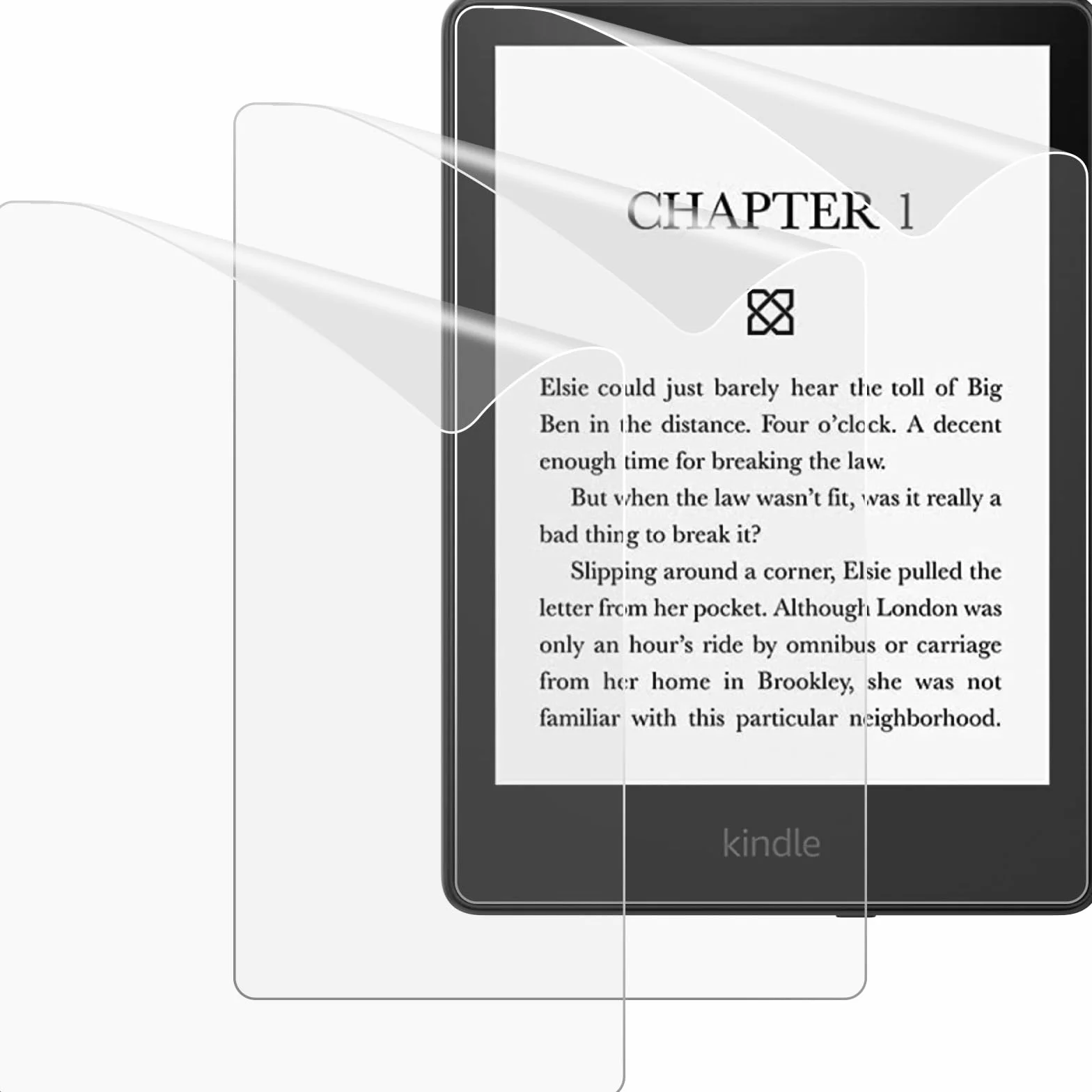 MoKo 3-Pack Screen Protector for 6.8" Kindle Paperwhite 2021 11th Generation & Signature Edition, Anti-Glare Matte PET Film