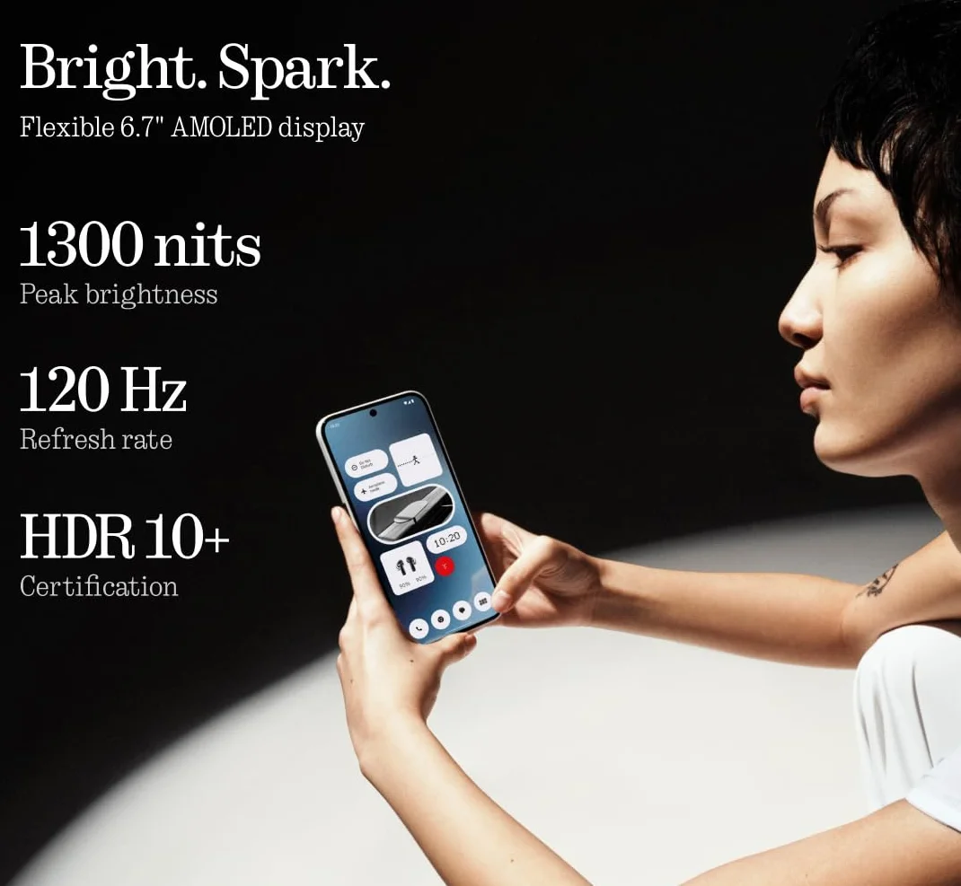 Nothing Phone (2A) 12 plus 256Gb Smartfon Czarny