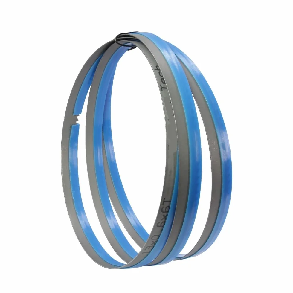 Brzeszczot taśmowy Brzeszczot taśmowy M42 1400 mm 6TPI Bimetal 1400x13x0,6 mm do obróbki drewna i metalu, brzeszczot taśmowy do piły taśmowej 14TPI(14 Tpi)