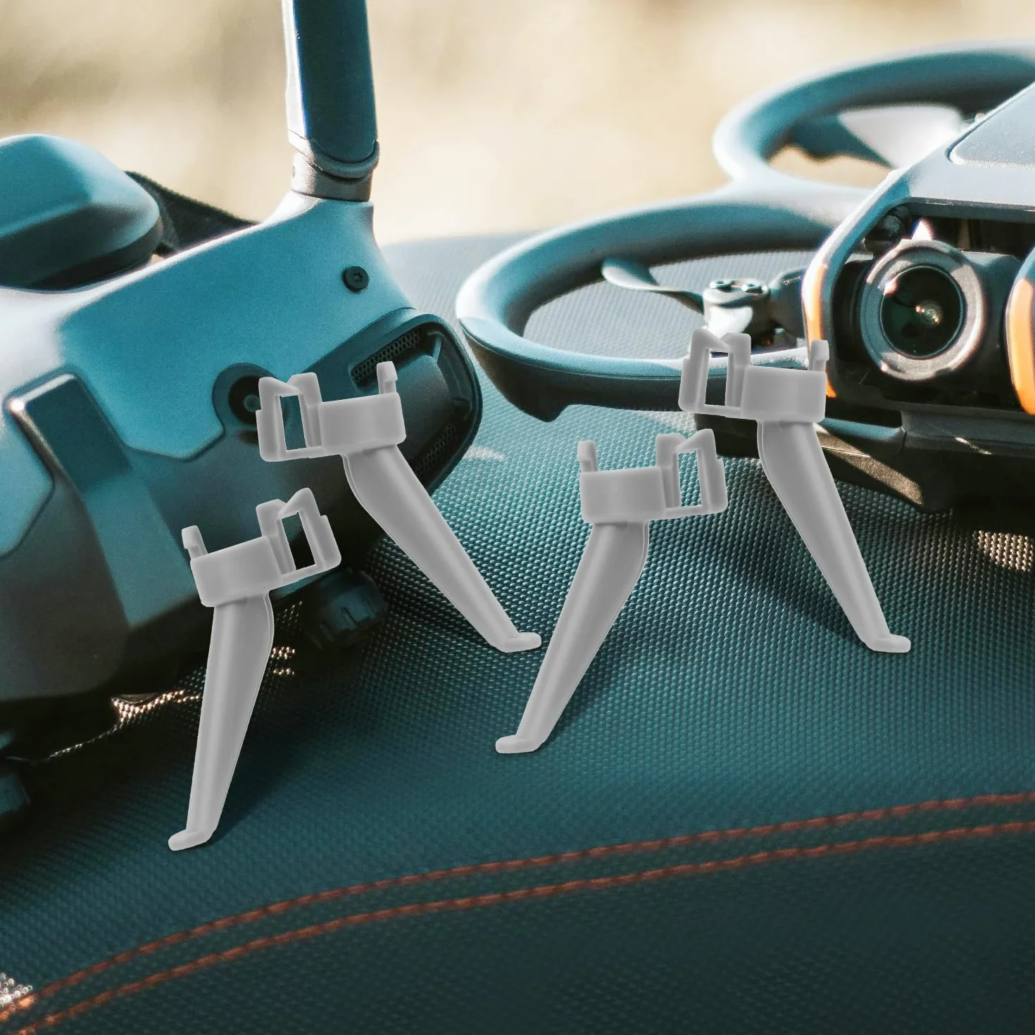 DJI NEO Podwozie do Drona 4 Sztuki Lekkie Plastikowe Nogi do Ladowania Anty-Zarysowujacy (Typ Pochylony)
