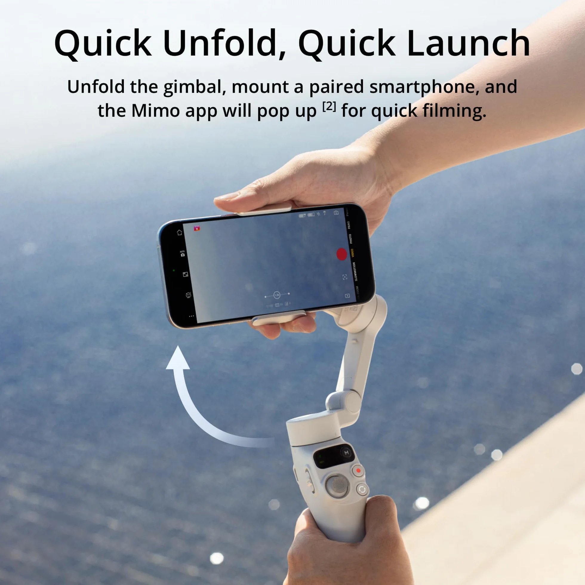 DJI Osmo Mobile 7 3-osiowy stabilizator gimbala do telefonu, ActiveTrack 7.0, wbudowany statyw